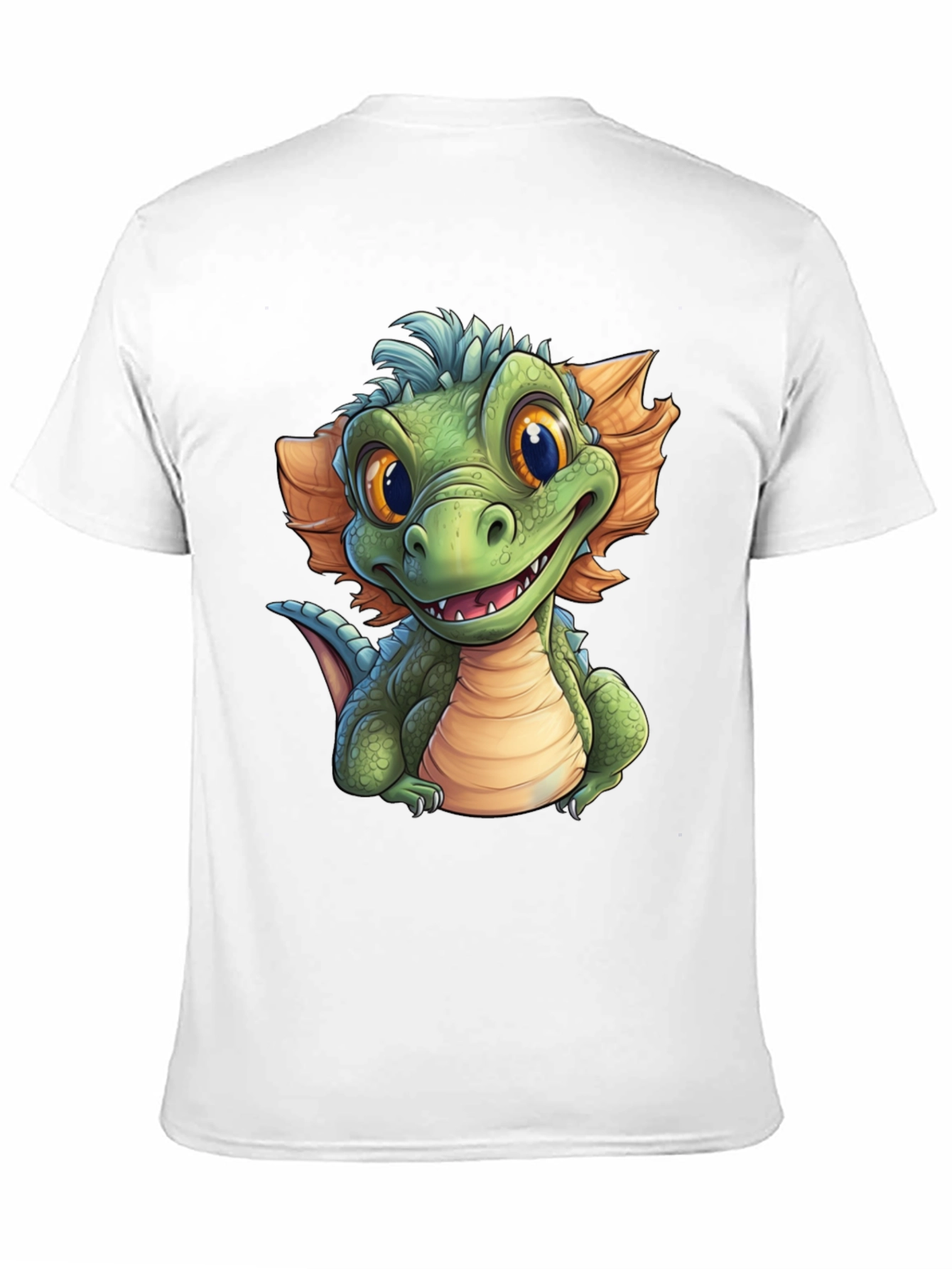 Cartoon Dragon Graphic T-Shirt - Fun & Unique Design