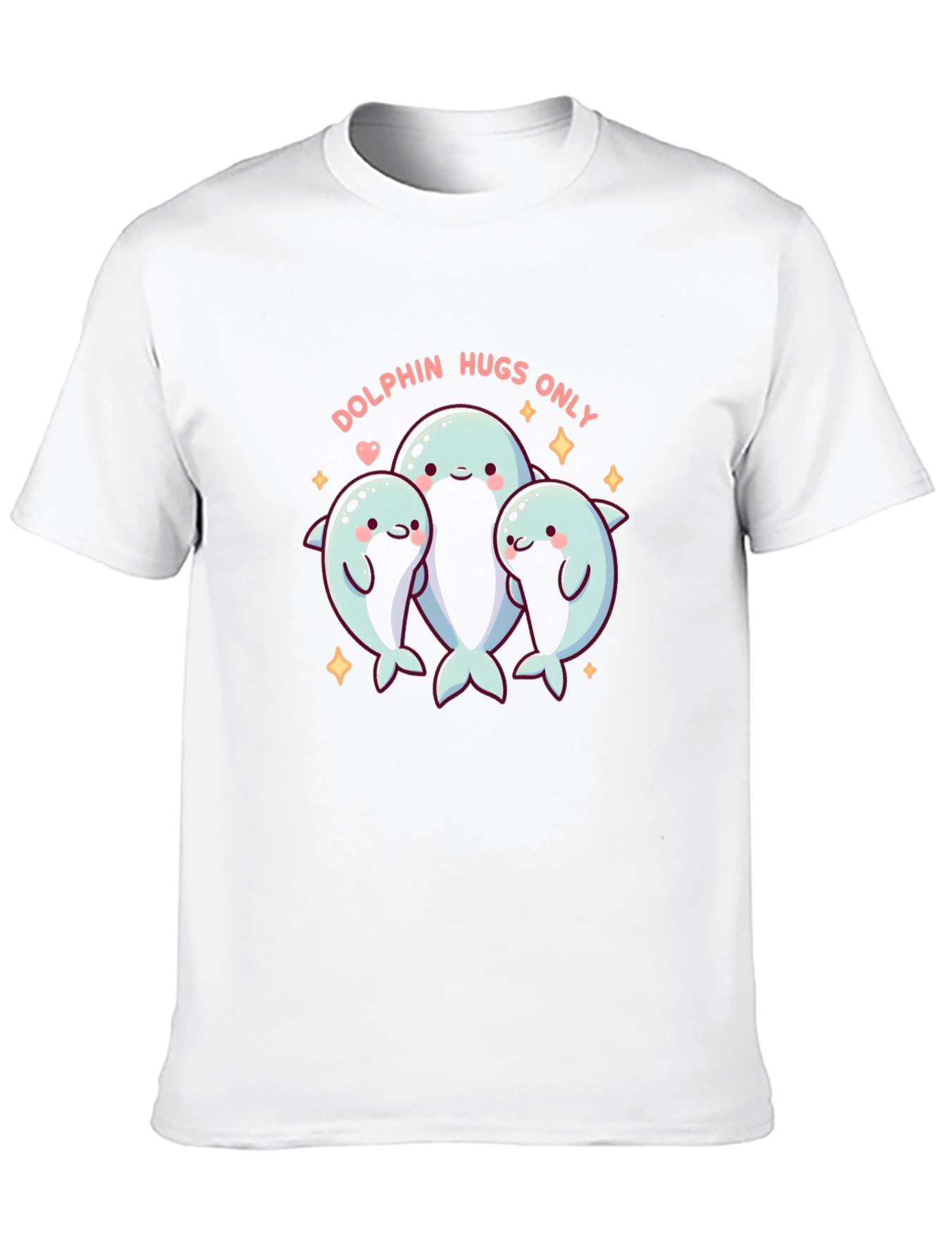 Dolphin Hugs Graphic T-Shirt