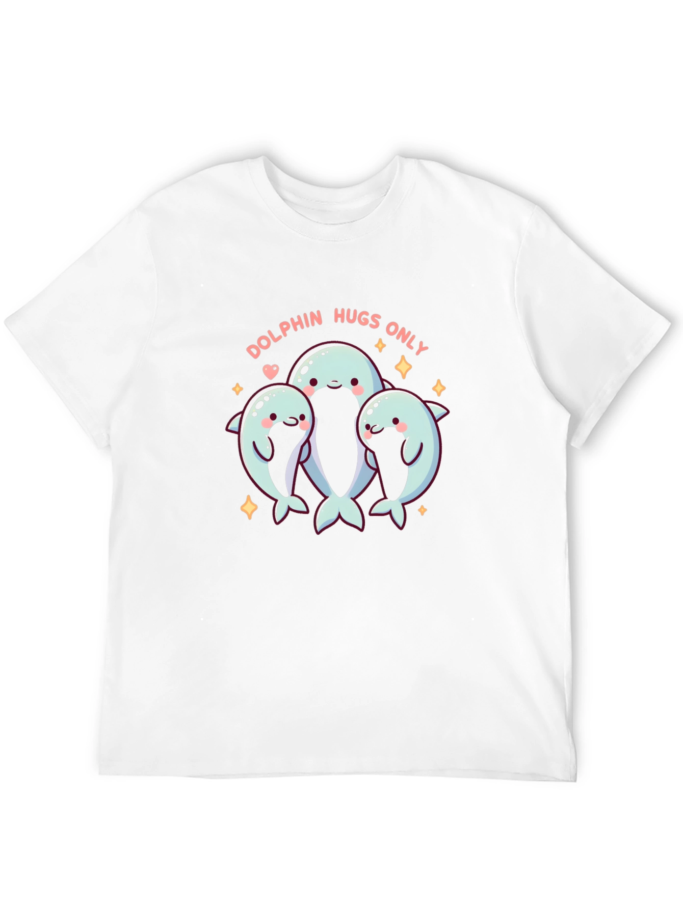 Dolphin Hugs Graphic T-Shirt