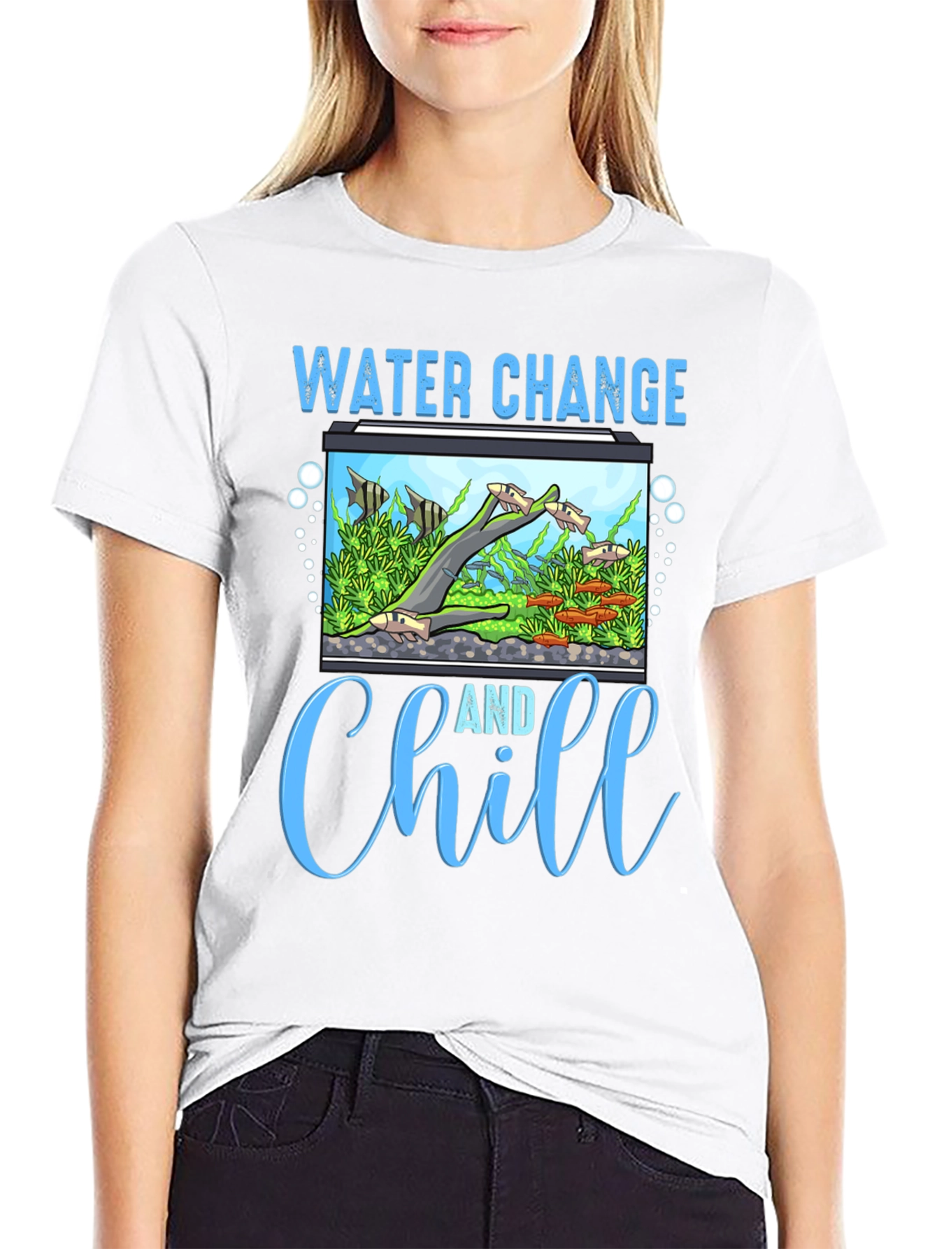 Water Change and Chill Graphic Tee