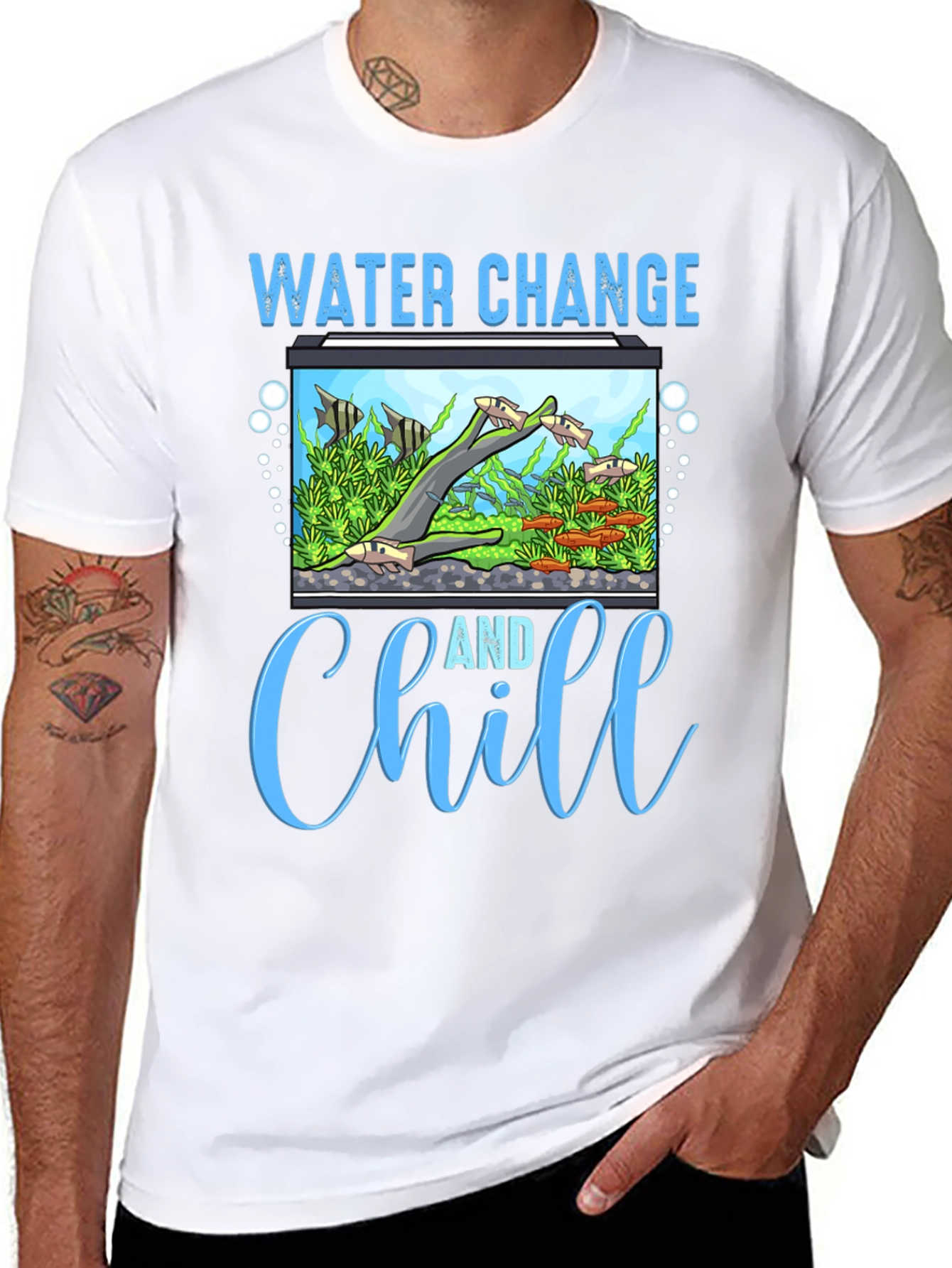 Water Change and Chill Graphic Tee