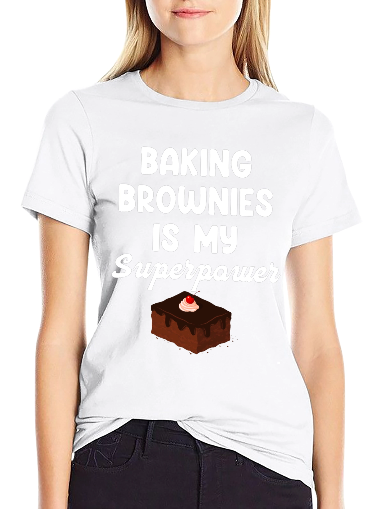 Baking Brownies is My Superpower Tee