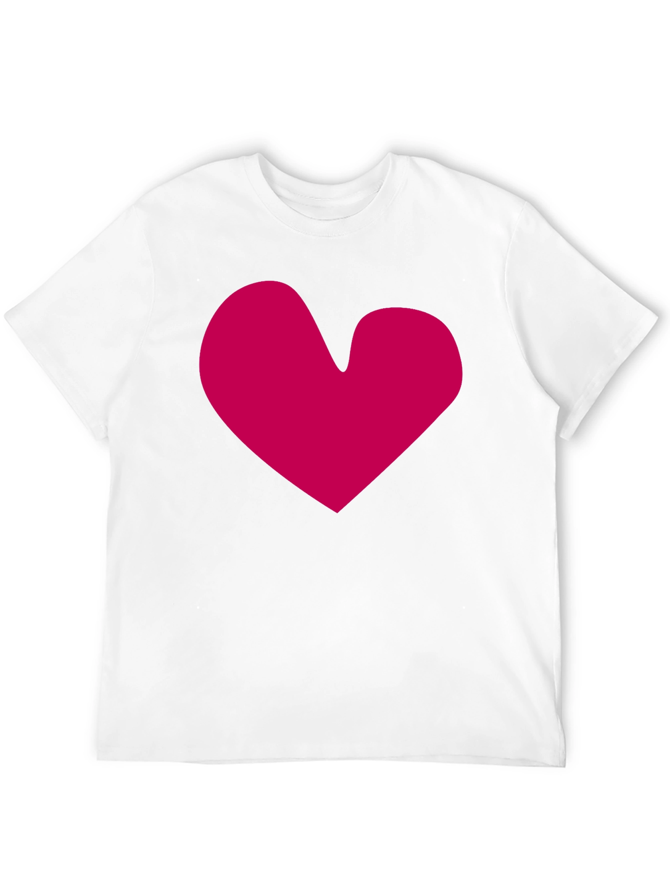 Heart Graphic Black T-Shirt - Stylish Casual Wear