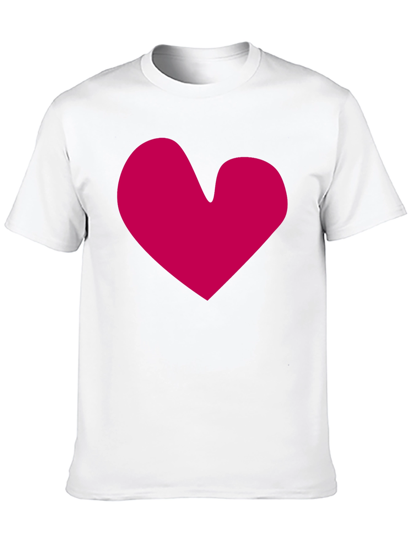 Heart Graphic Black T-Shirt - Stylish Casual Wear