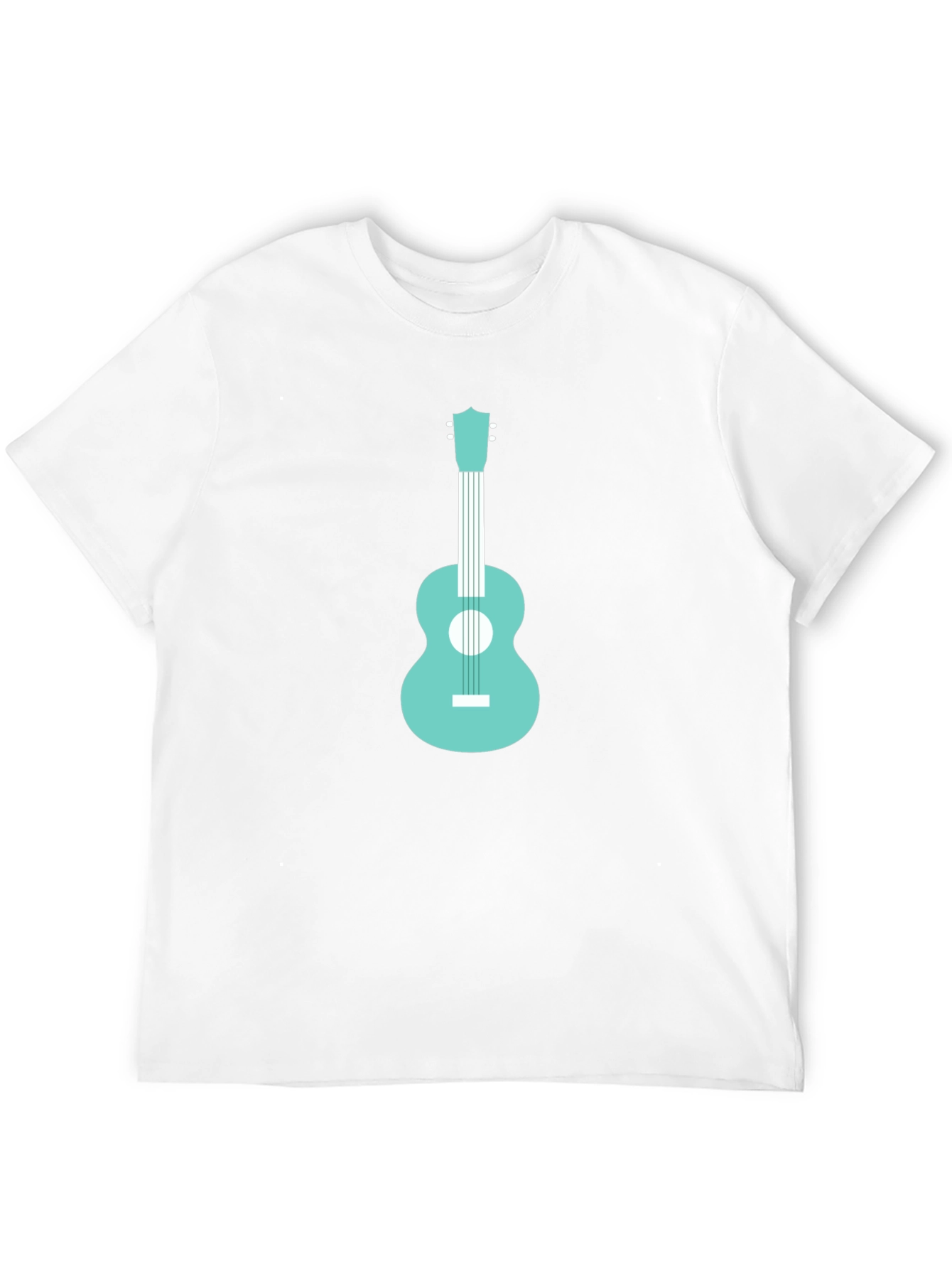 Cool Guitar Graphic Tee - Black