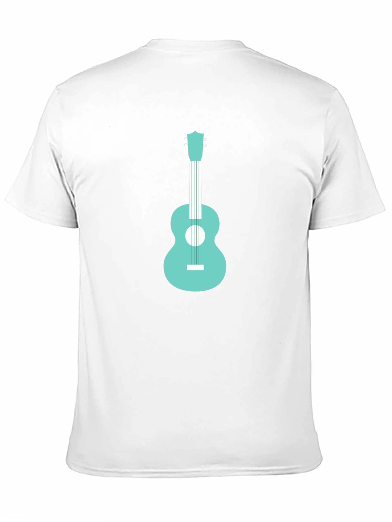 Cool Guitar Graphic Tee - Black