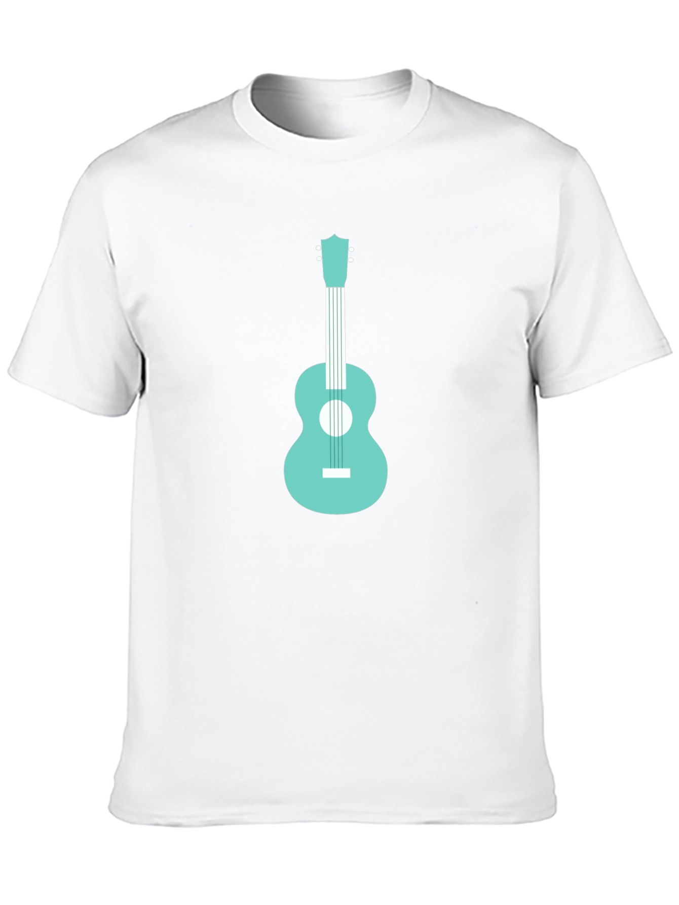 Cool Guitar Graphic Tee - Black