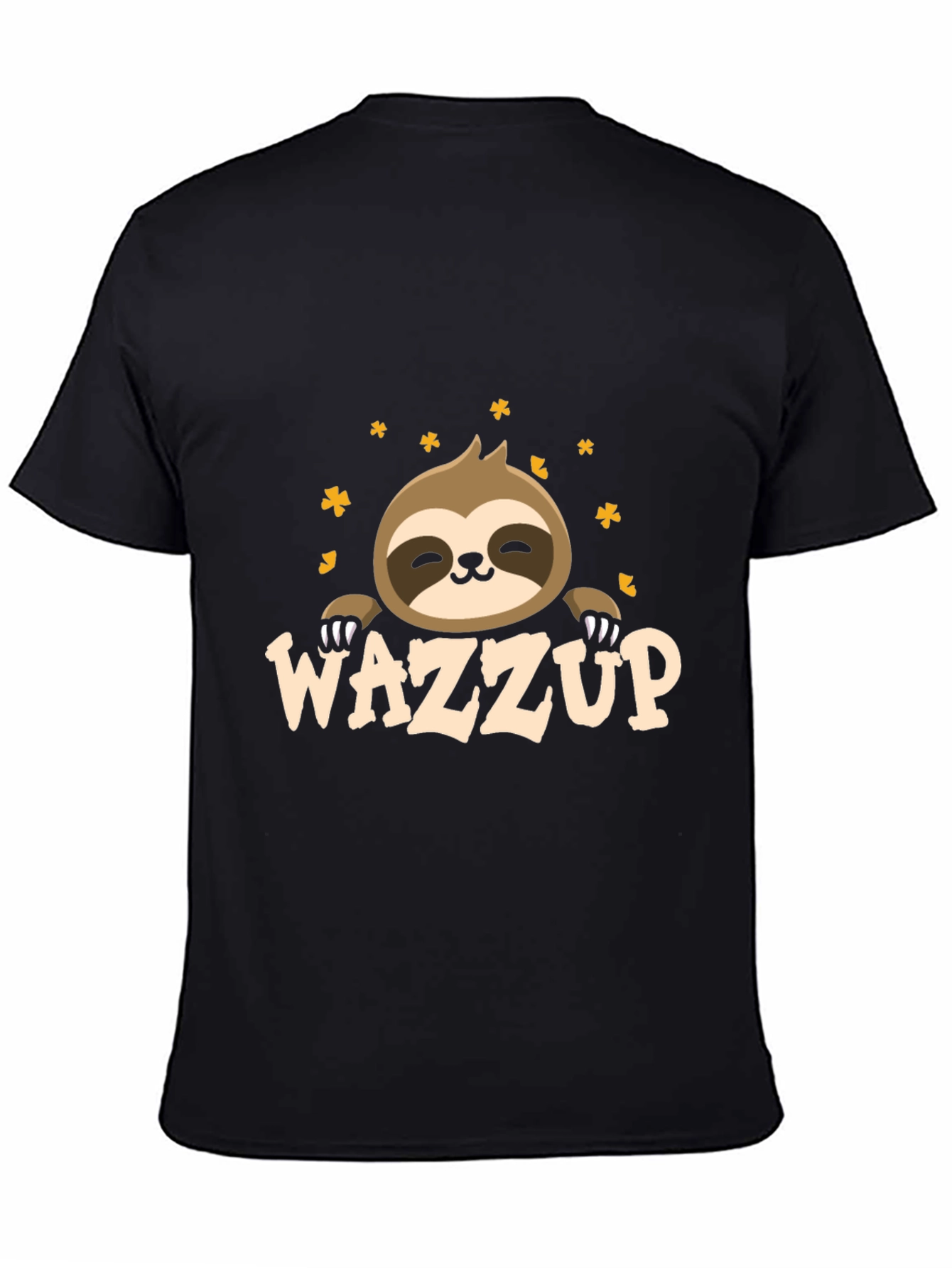 Wazzup Sloth Graphic T-Shirt
