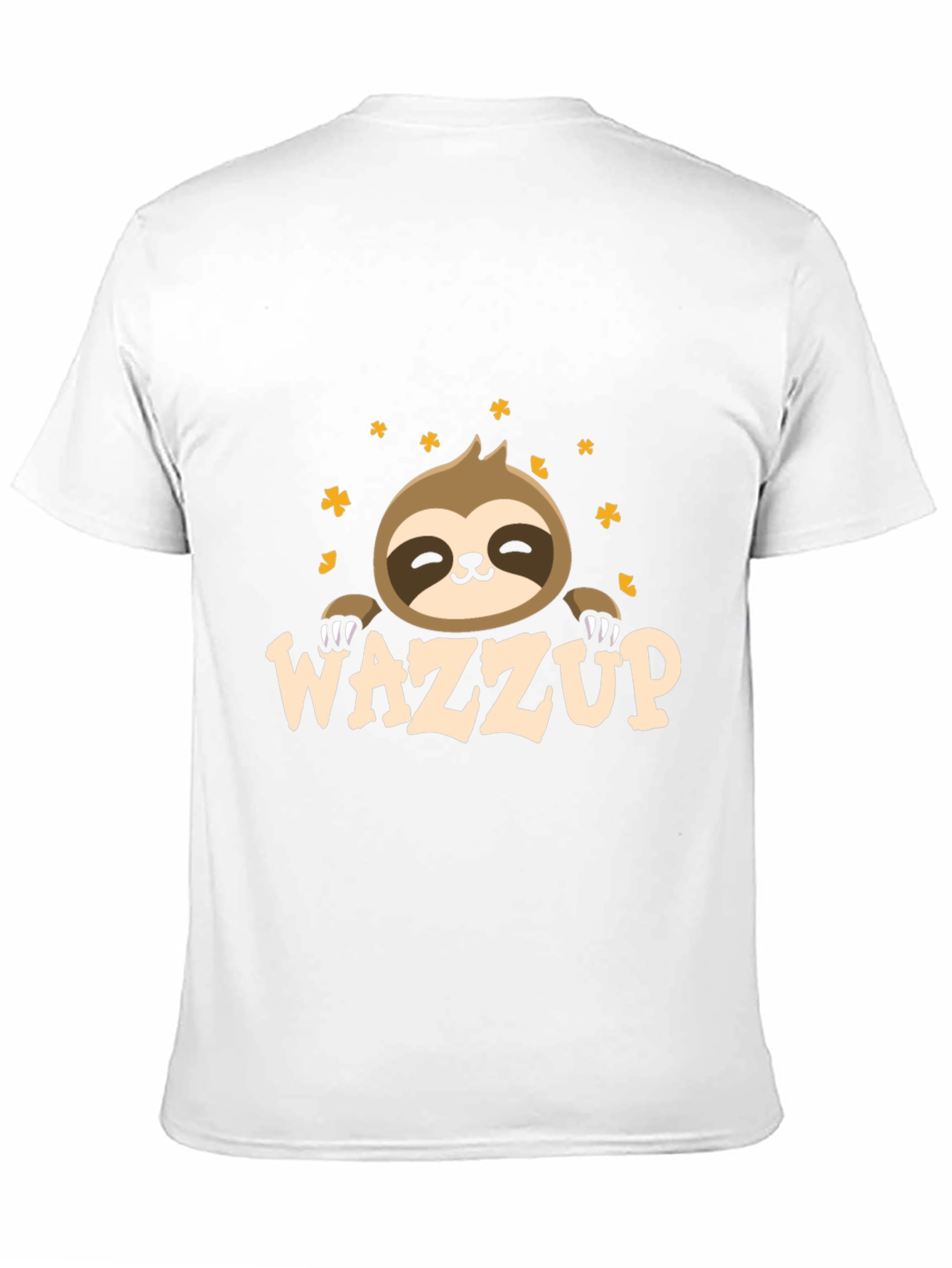 Wazzup Sloth Graphic T-Shirt