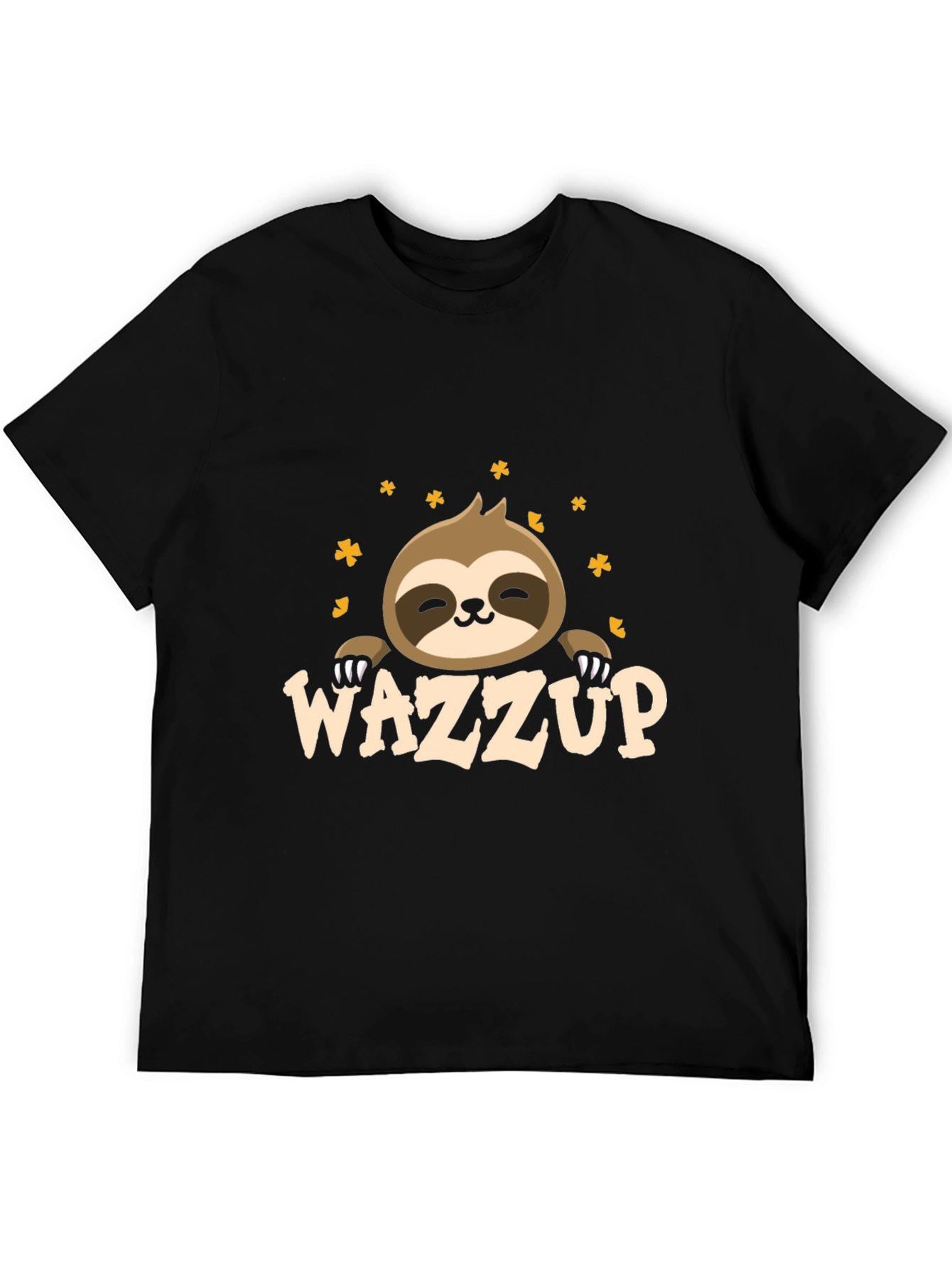 Wazzup Sloth Graphic T-Shirt