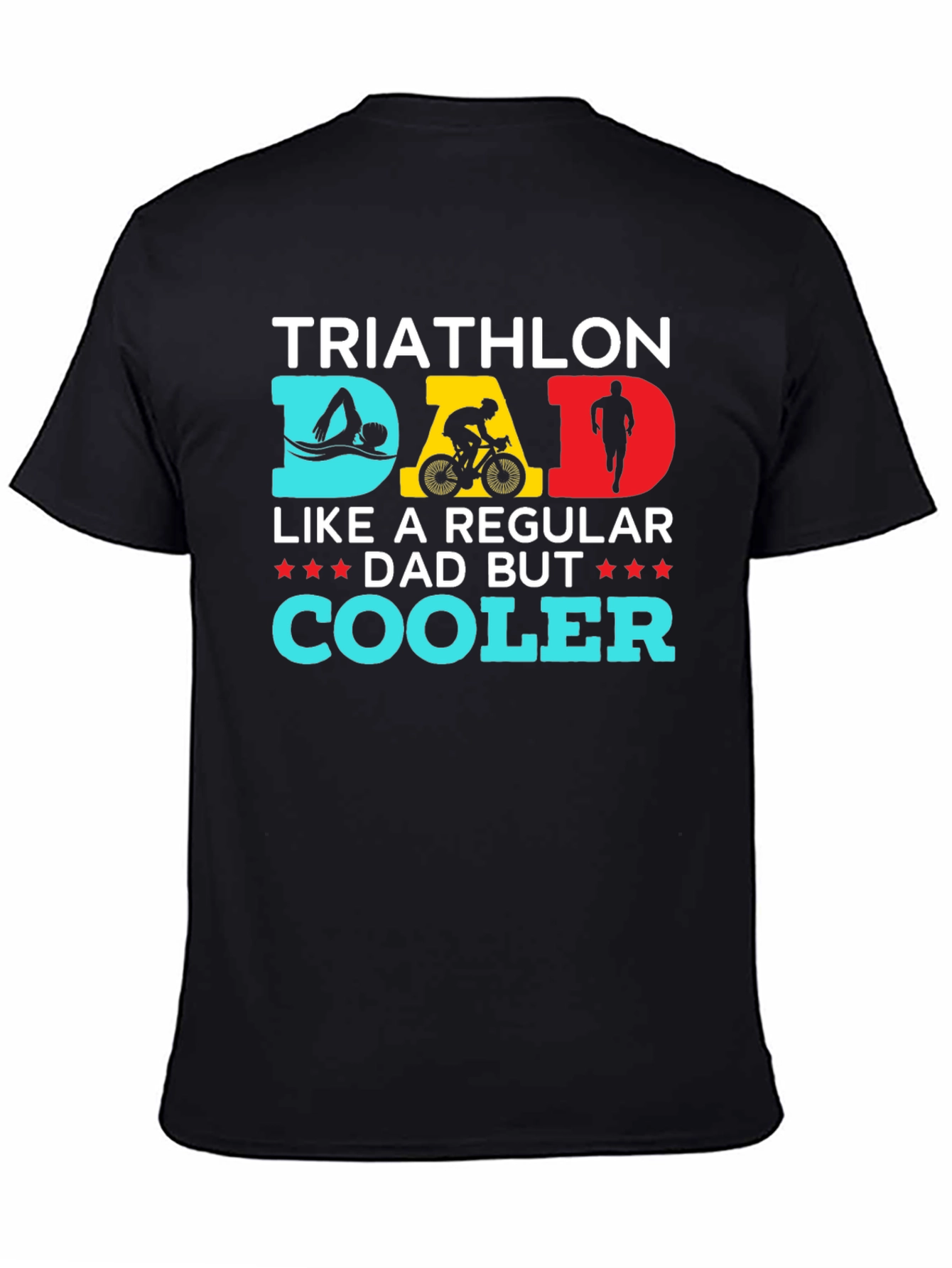 Triathlon Dad T-Shirt - Cool Dad Gift
