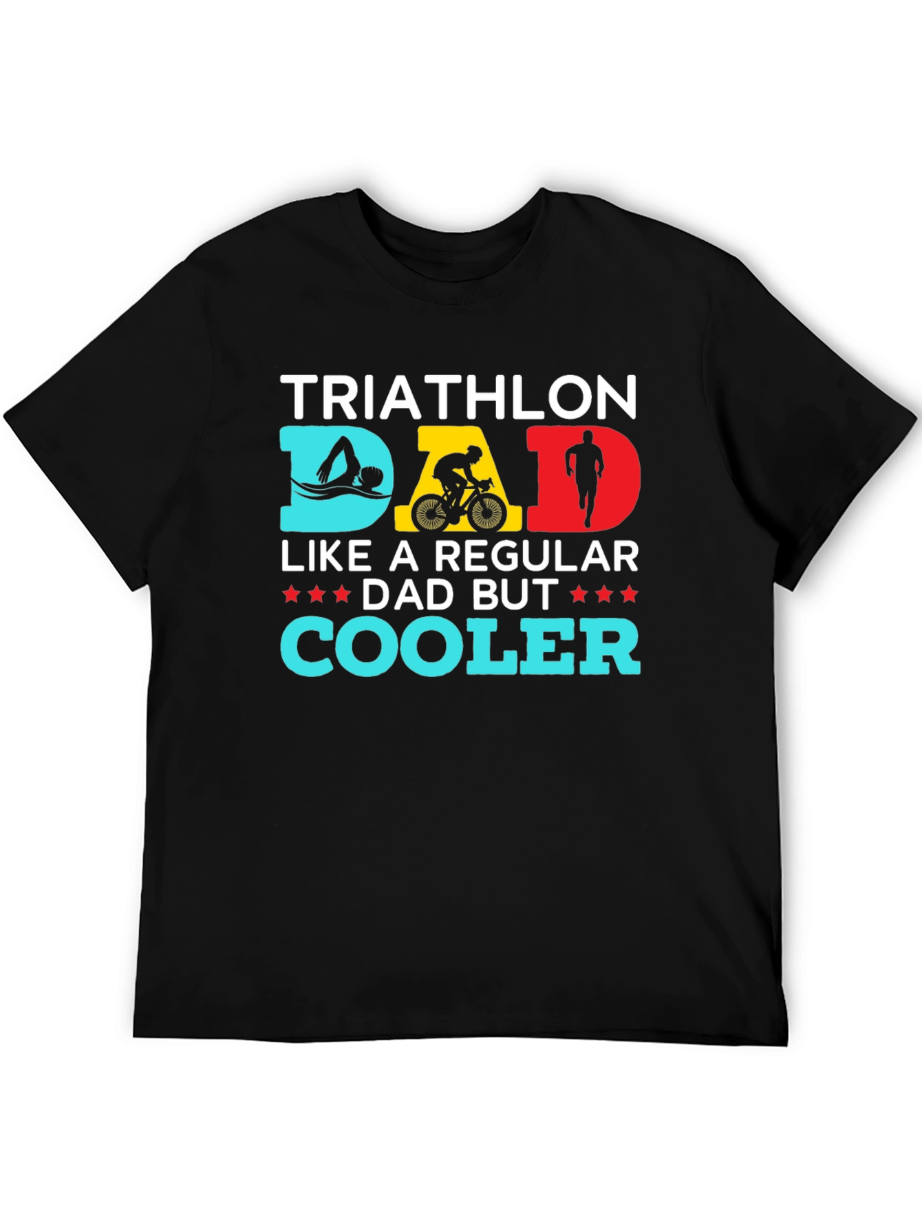 Triathlon Dad T-Shirt - Cool Dad Gift