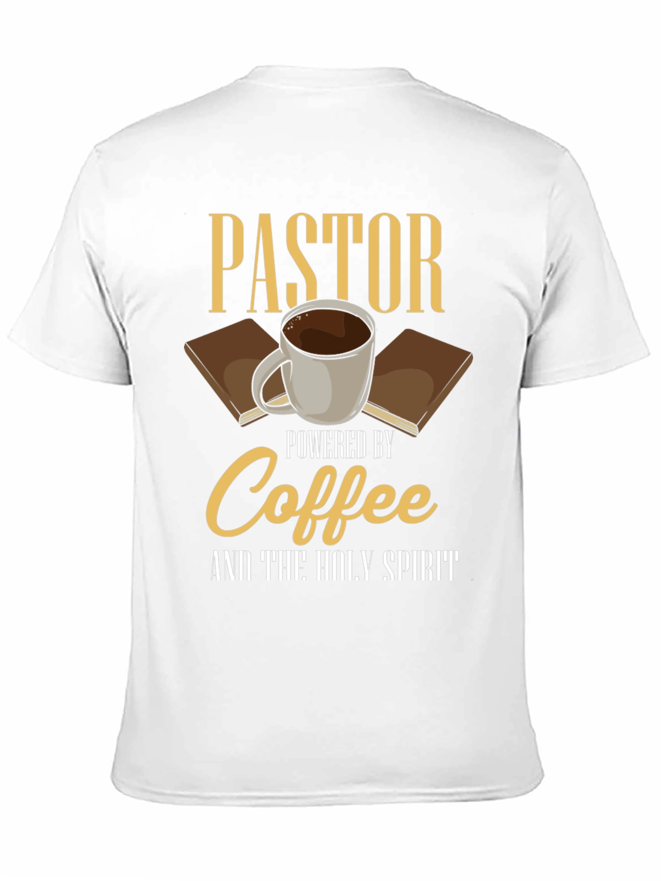 Pastor Powered by Coffee T-Shirt