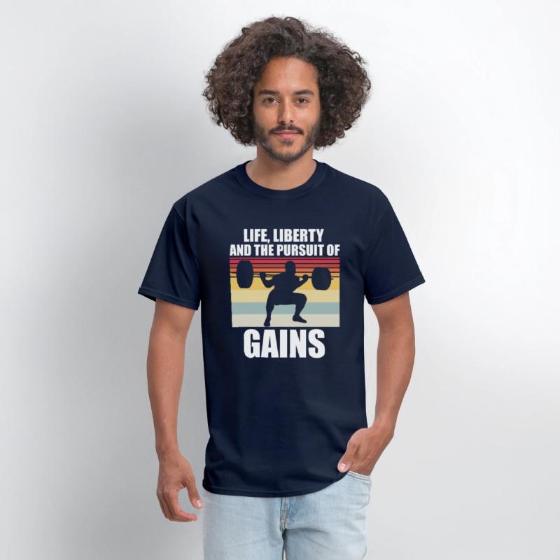 Novelty Patriotic Weightlifter Bodybuilder