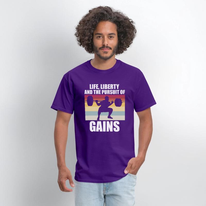 Novelty Patriotic Weightlifter Bodybuilder