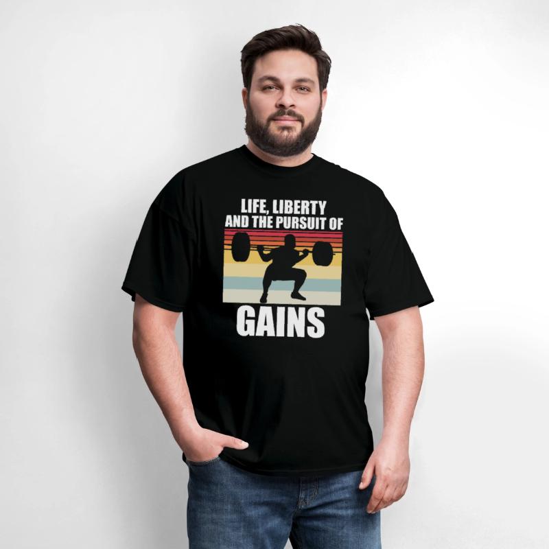 Novelty Patriotic Weightlifter Bodybuilder