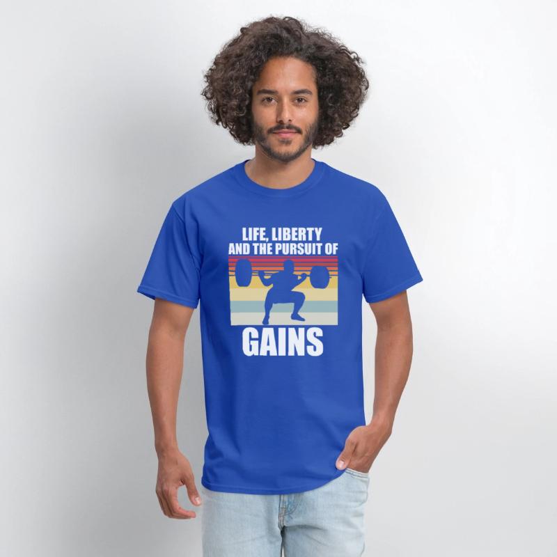 Novelty Patriotic Weightlifter Bodybuilder