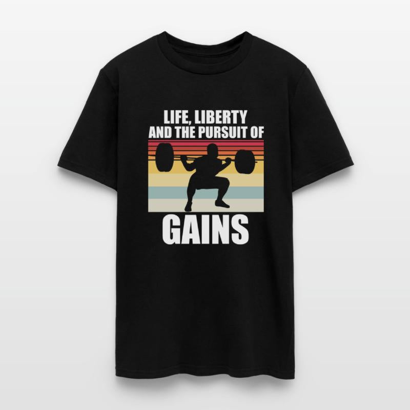 Novelty Patriotic Weightlifter Bodybuilder