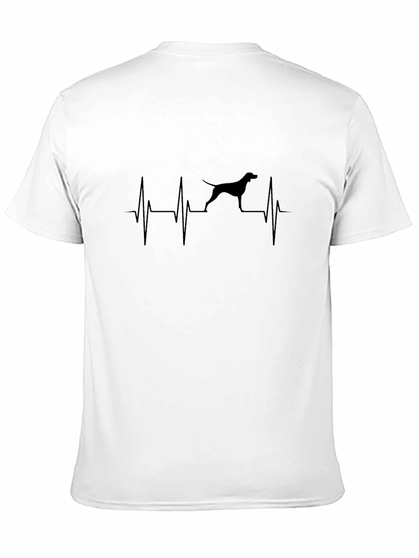 Dog Breed Heartbeat Graphic T-Shirt