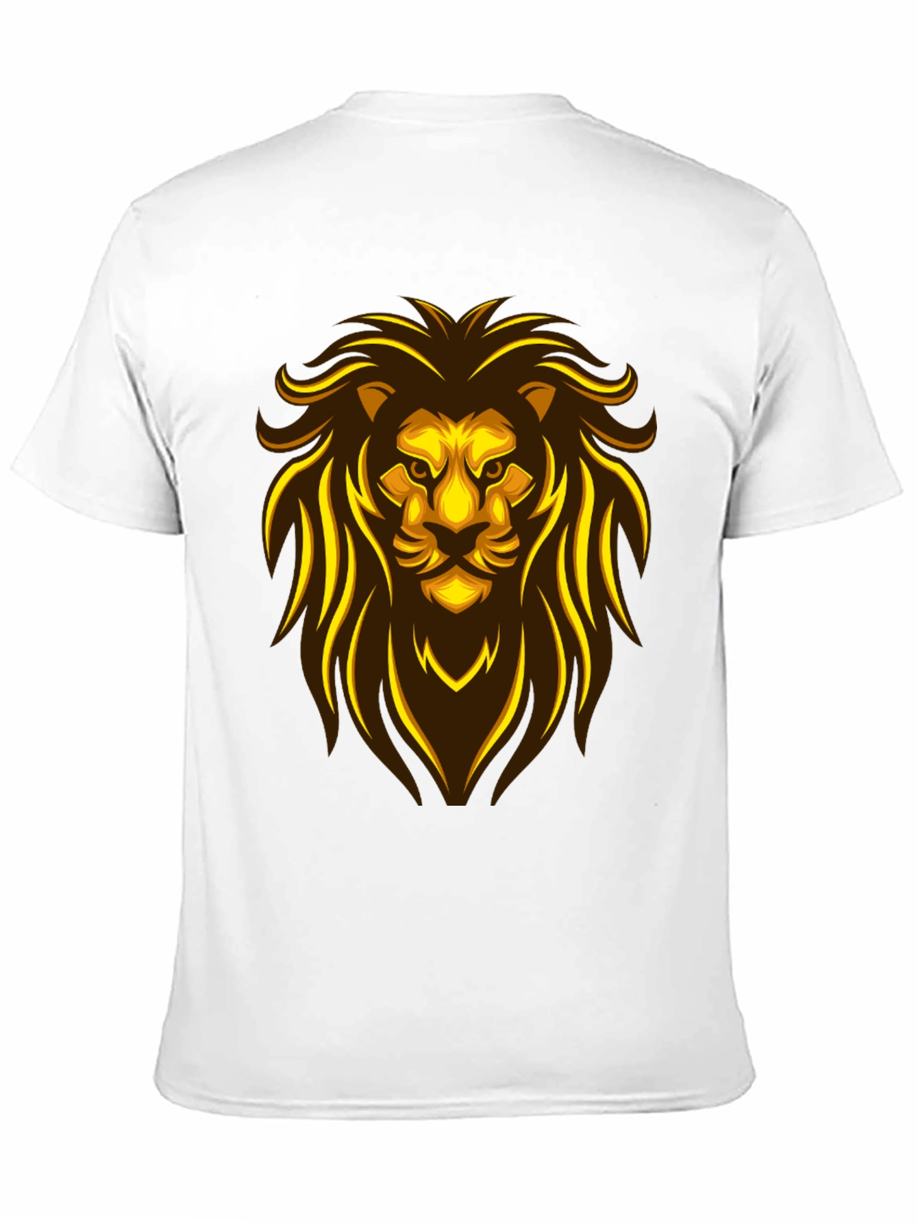 Lion Graphic Tee - Bold Black Shirt