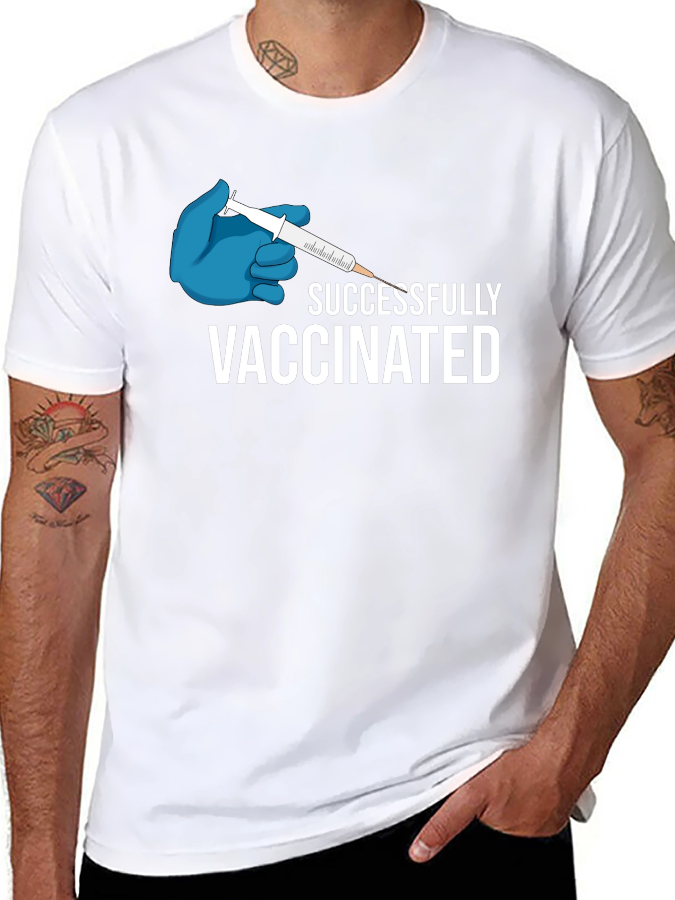 Successfully Vaccinated T-Shirt - Pro Vaccine Tee