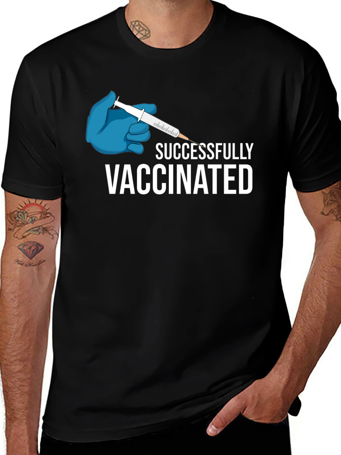 Successfully Vaccinated T-Shirt - Pro Vaccine Tee