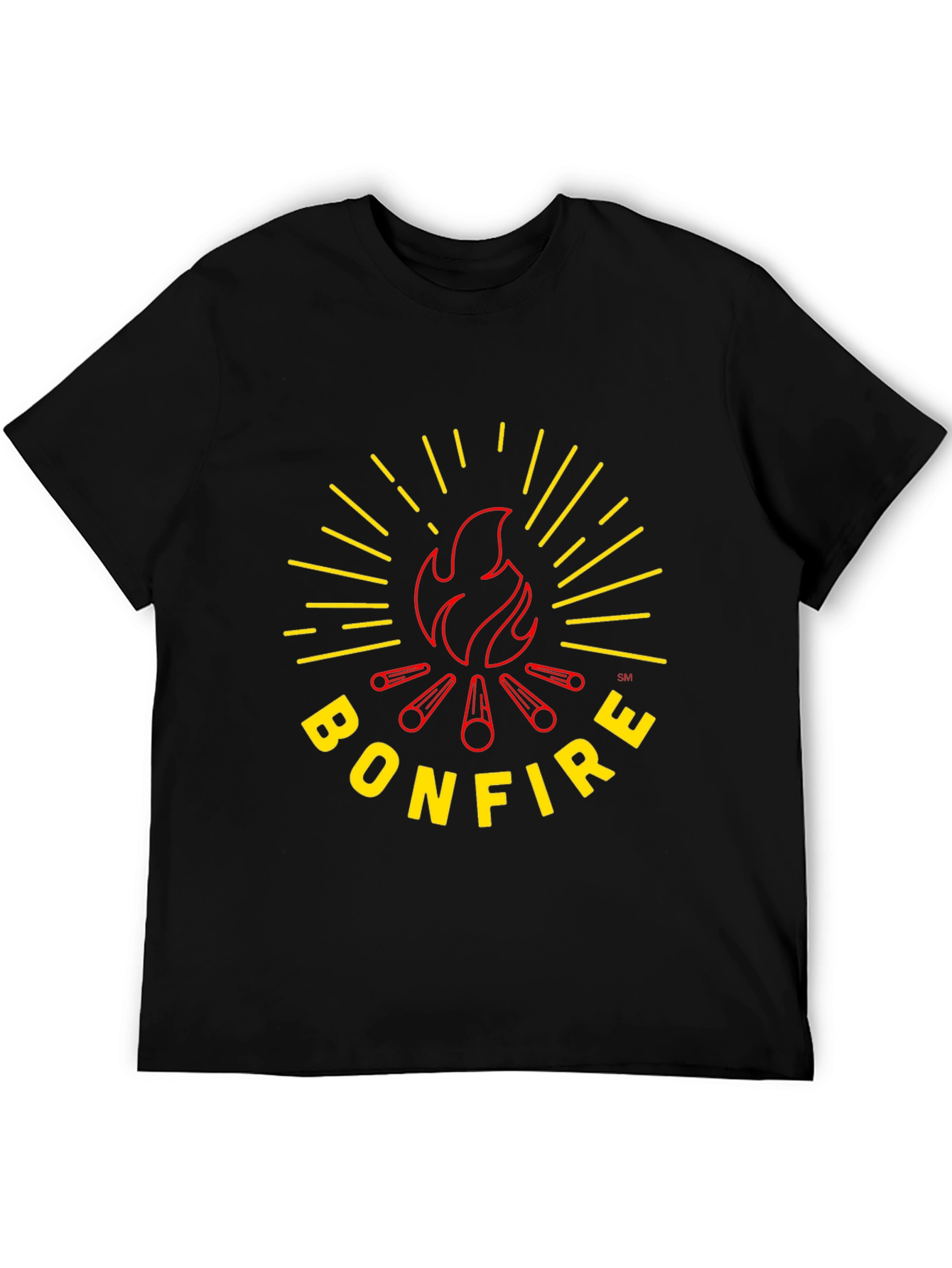 Bonfire Graphic Tee - Cozy Campfire Shirt