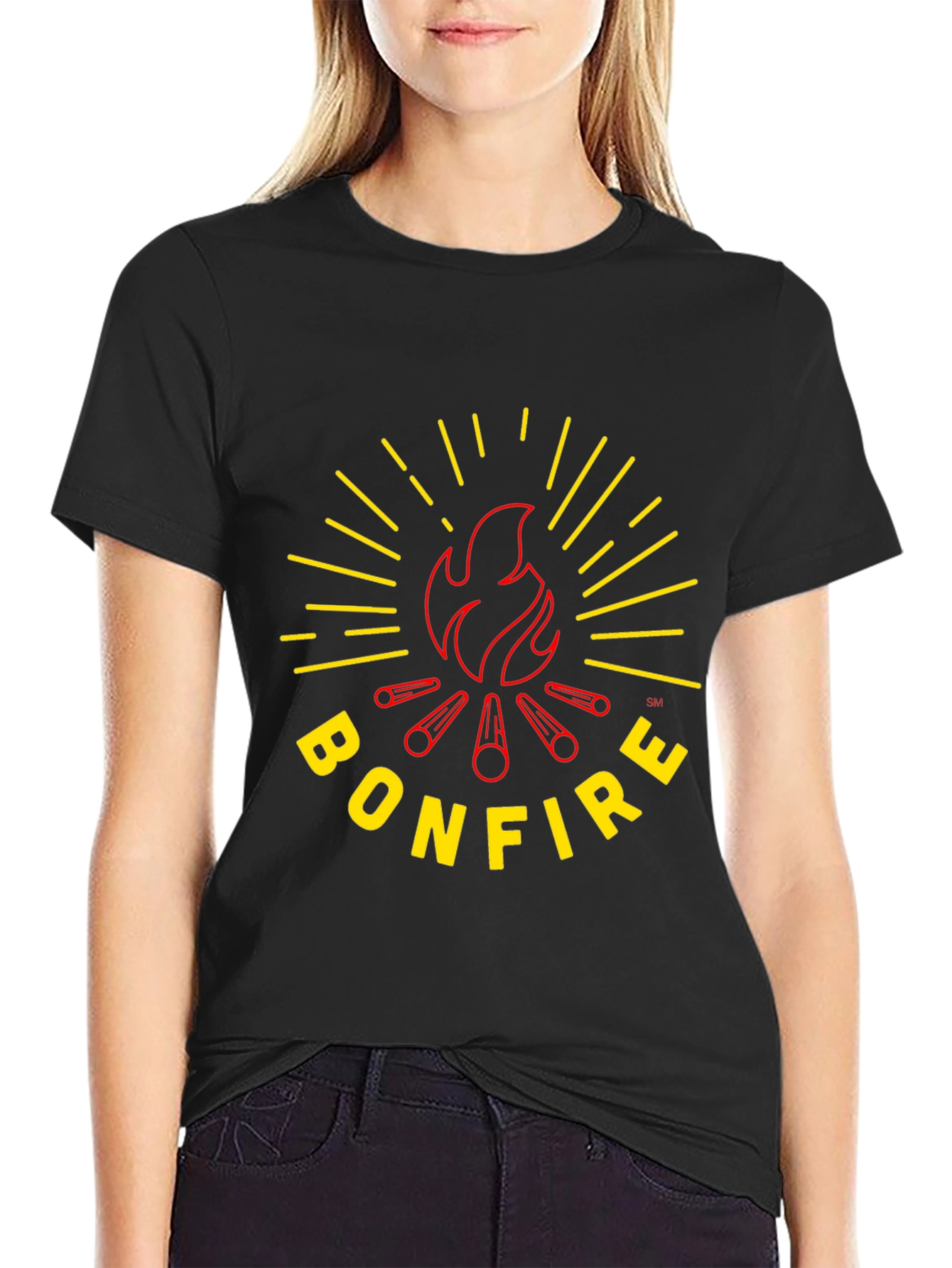 Bonfire Graphic Tee - Cozy Campfire Shirt