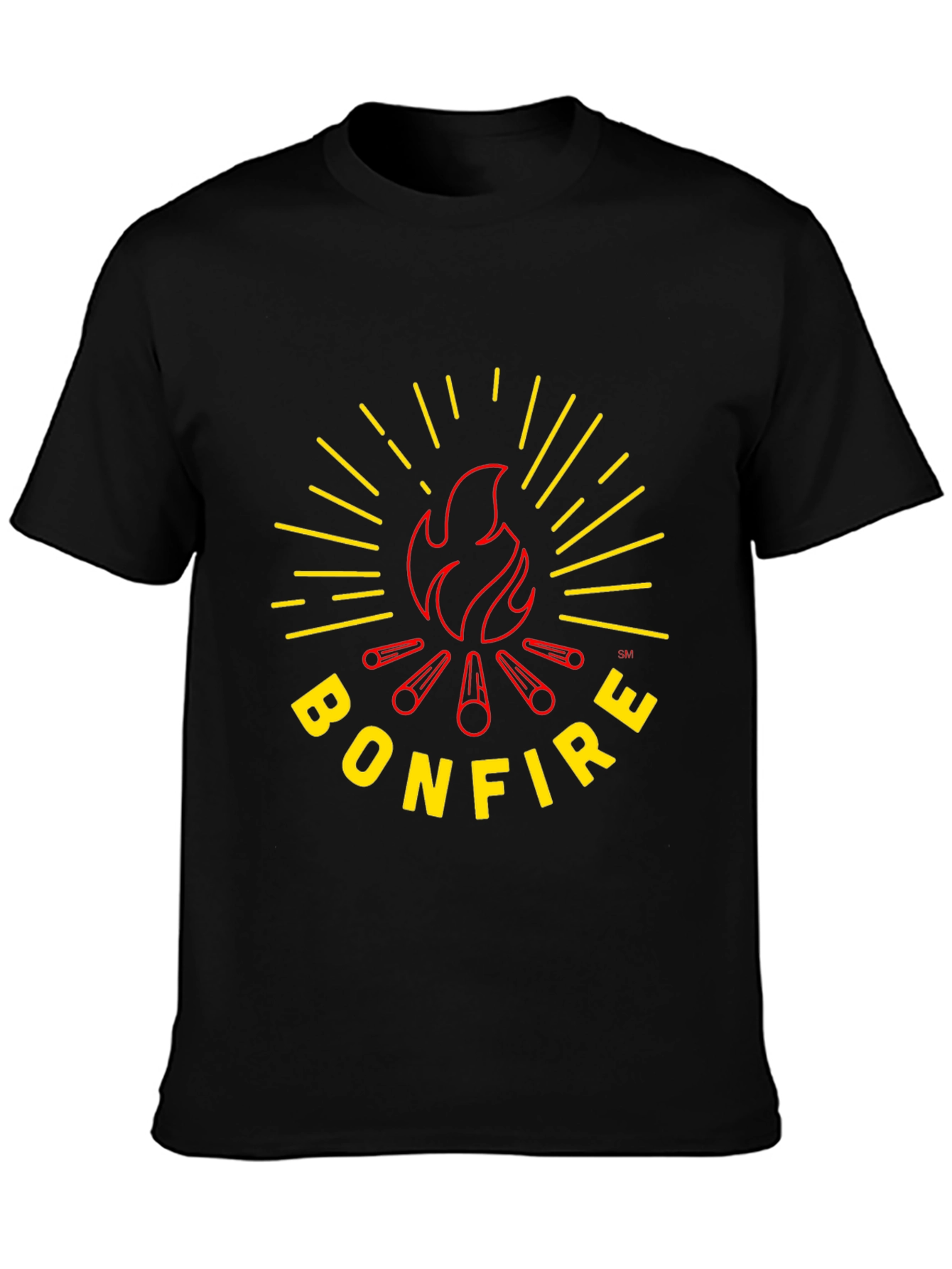 Bonfire Graphic Tee - Cozy Campfire Shirt