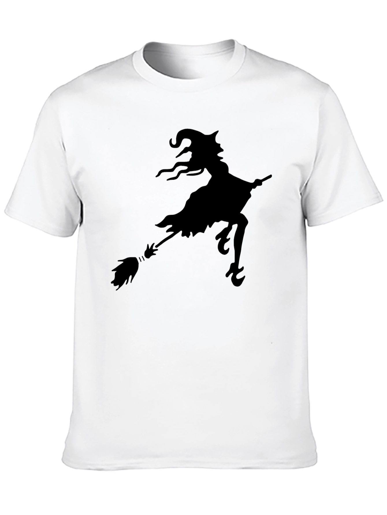 Witch Silhouette Black T-Shirt