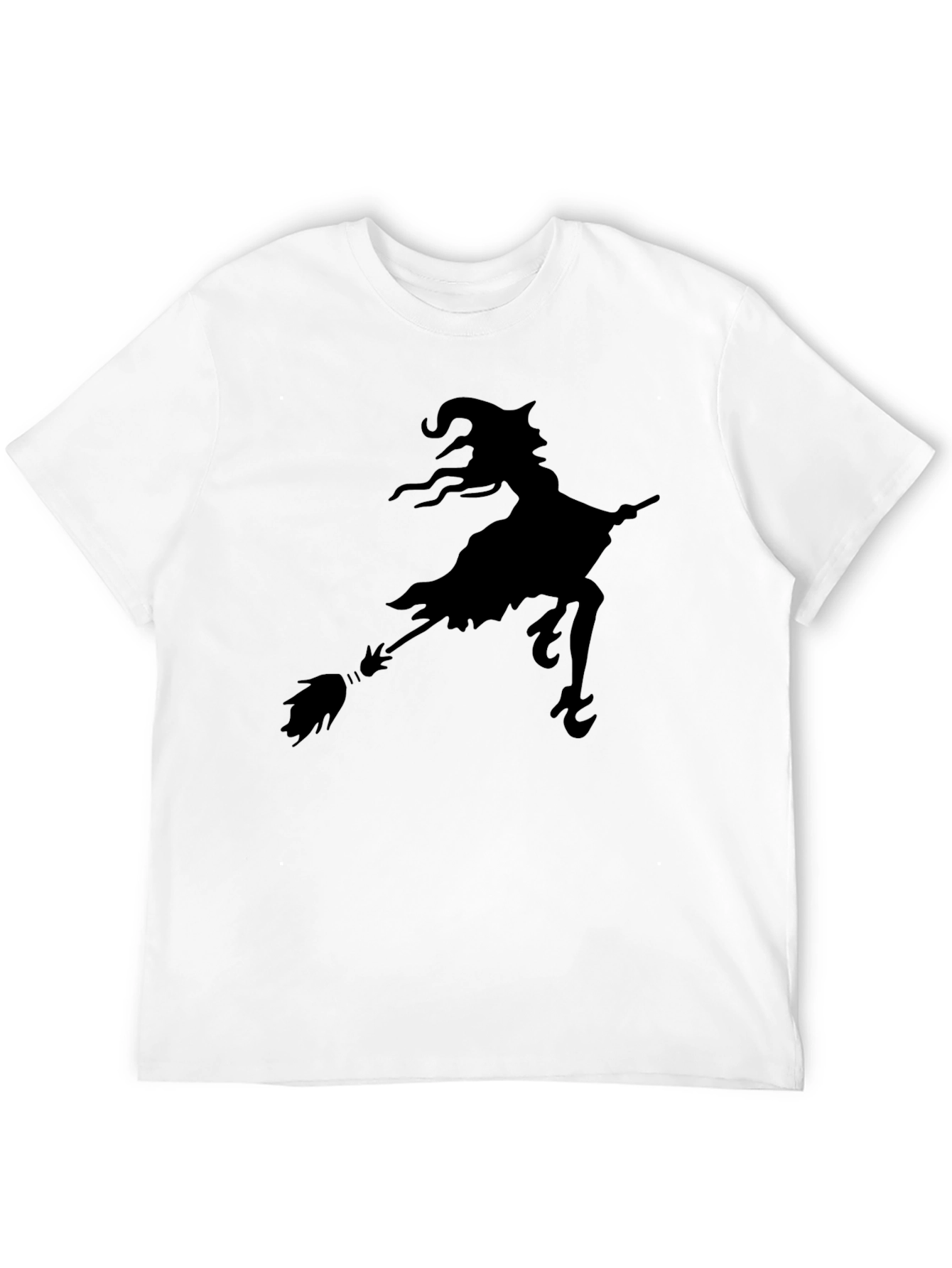 Witch Silhouette Black T-Shirt