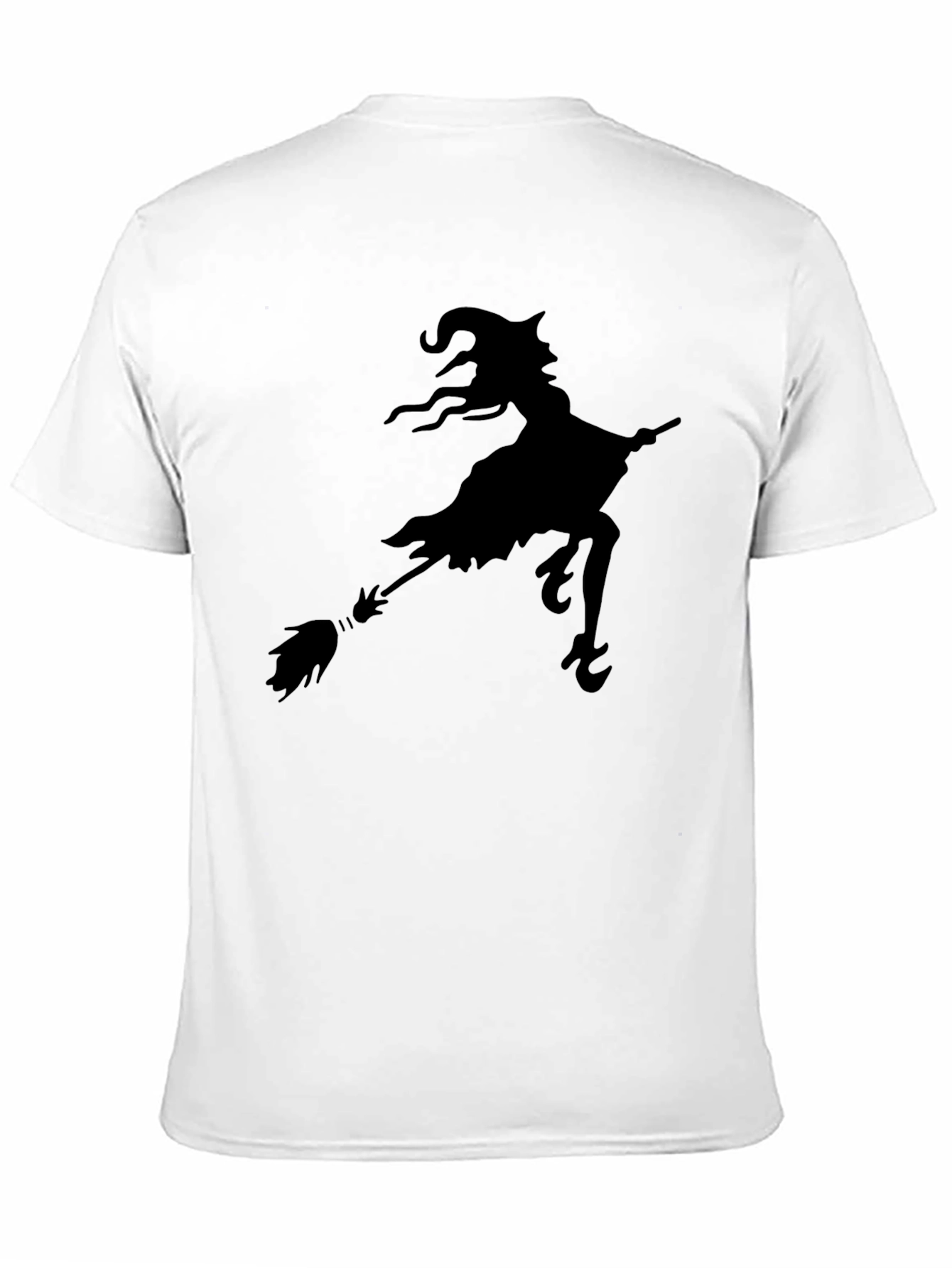 Witch Silhouette Black T-Shirt