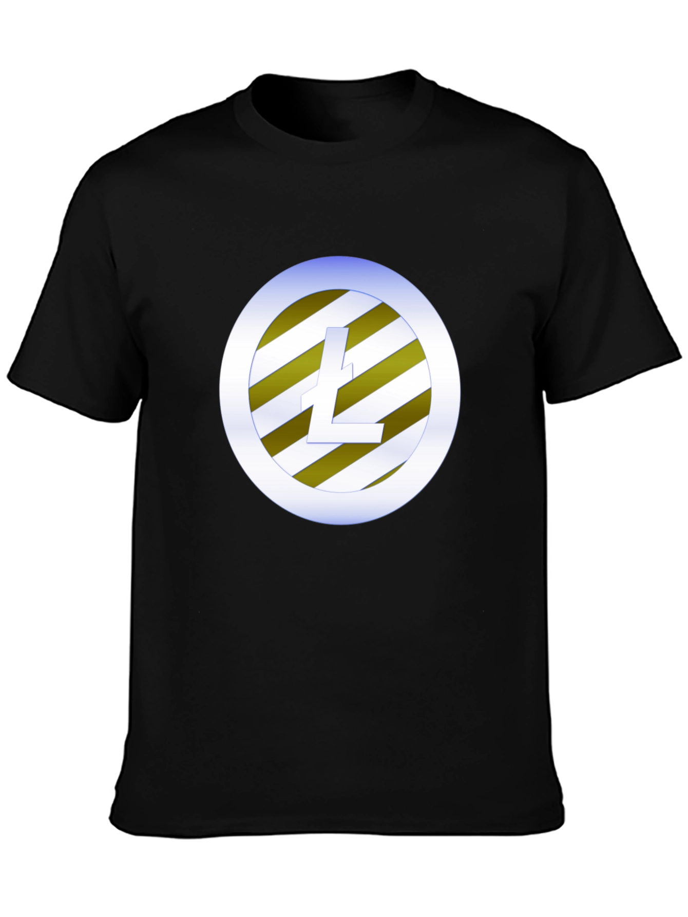 Litecoin Logo Black T-Shirt Crypto Fashion