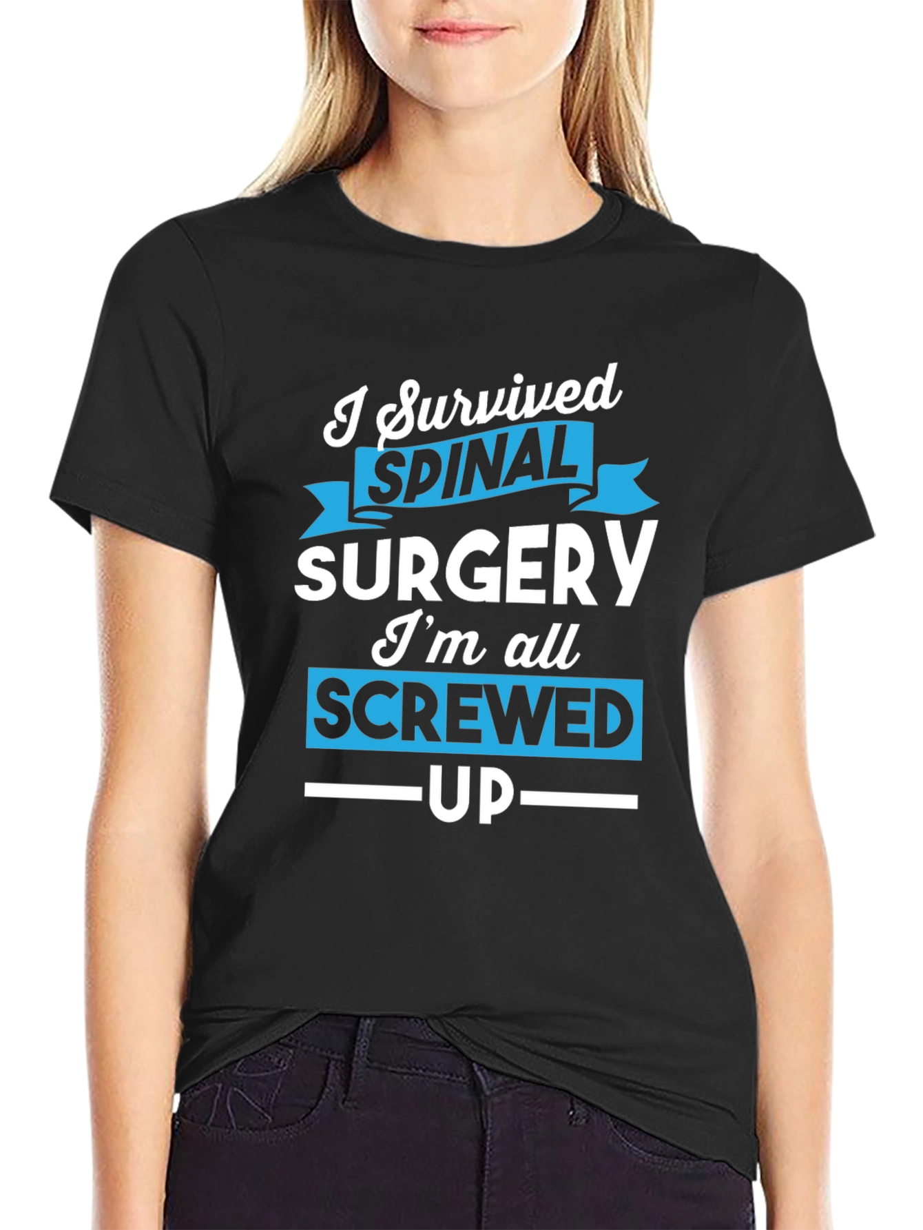I Survived Spinal Surgery Funny T-Shirt