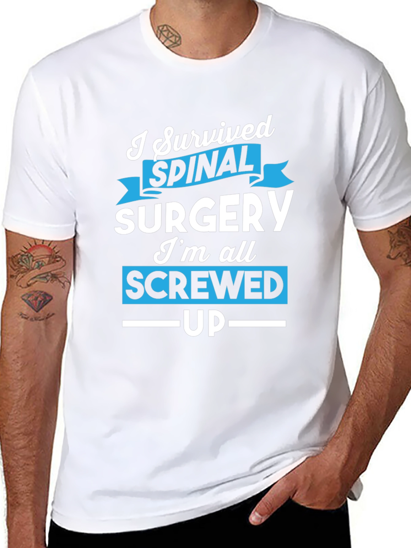 I Survived Spinal Surgery Funny T-Shirt