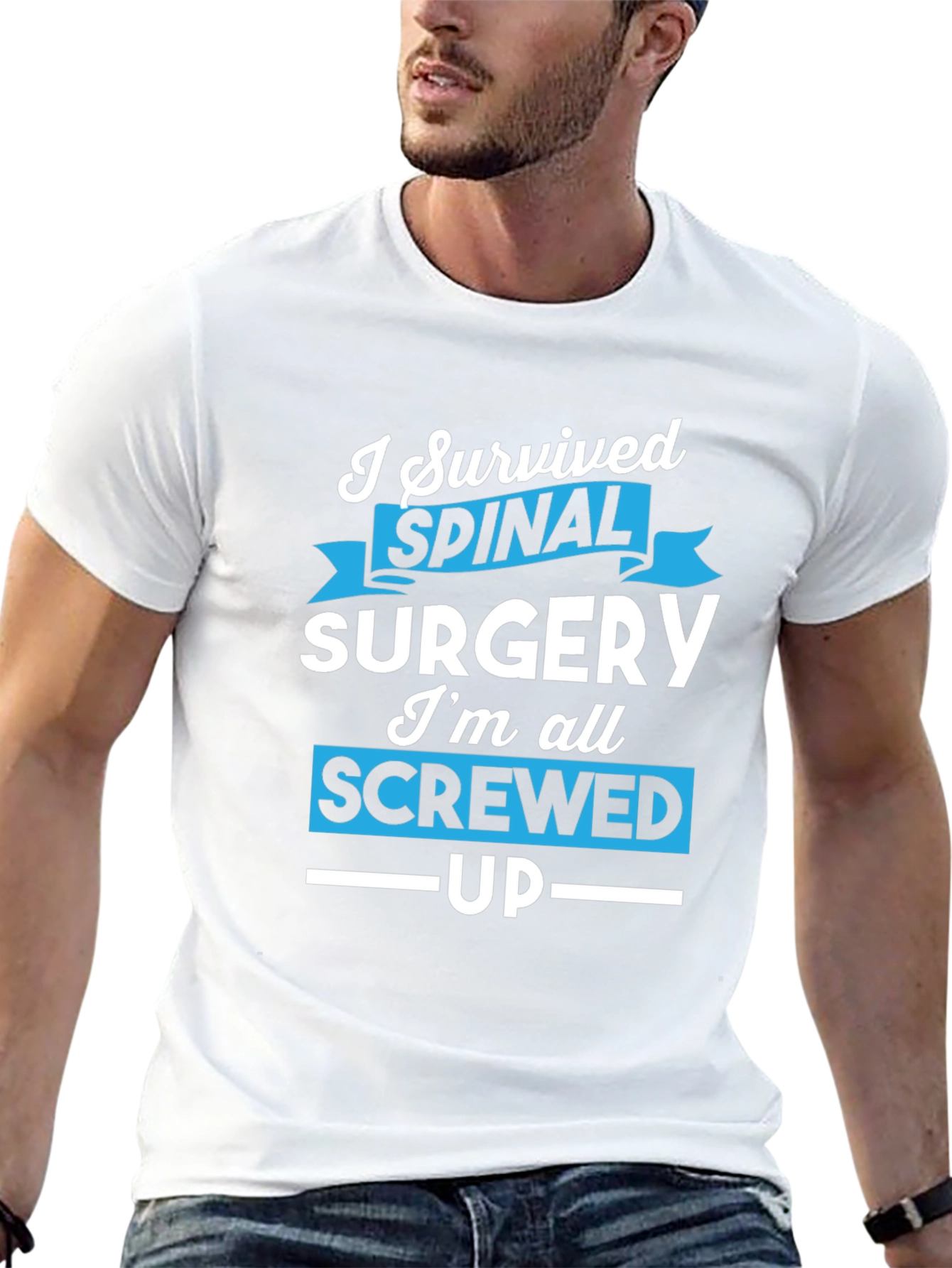 I Survived Spinal Surgery Funny T-Shirt