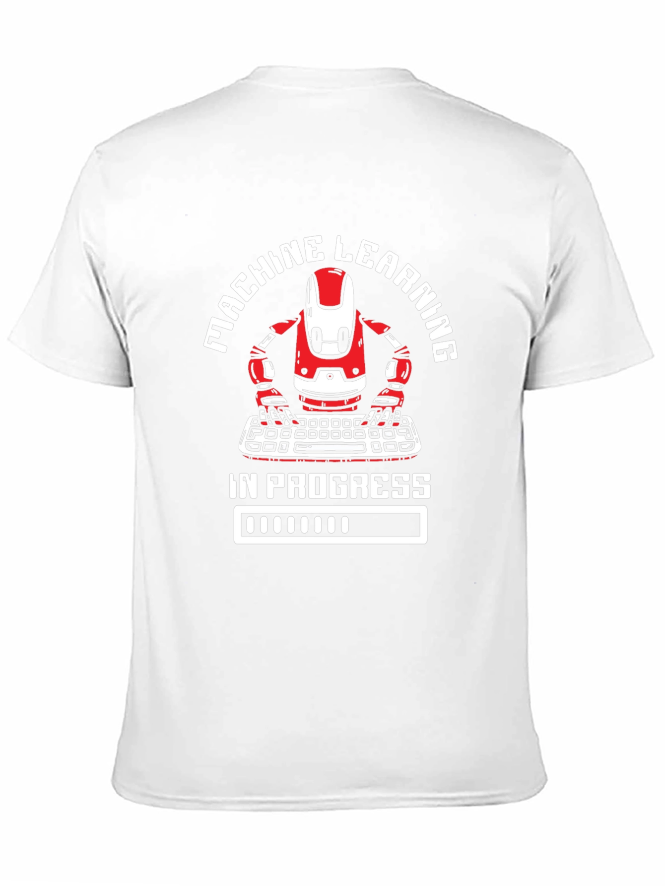 Machine Learning in Progress Black T-Shirt