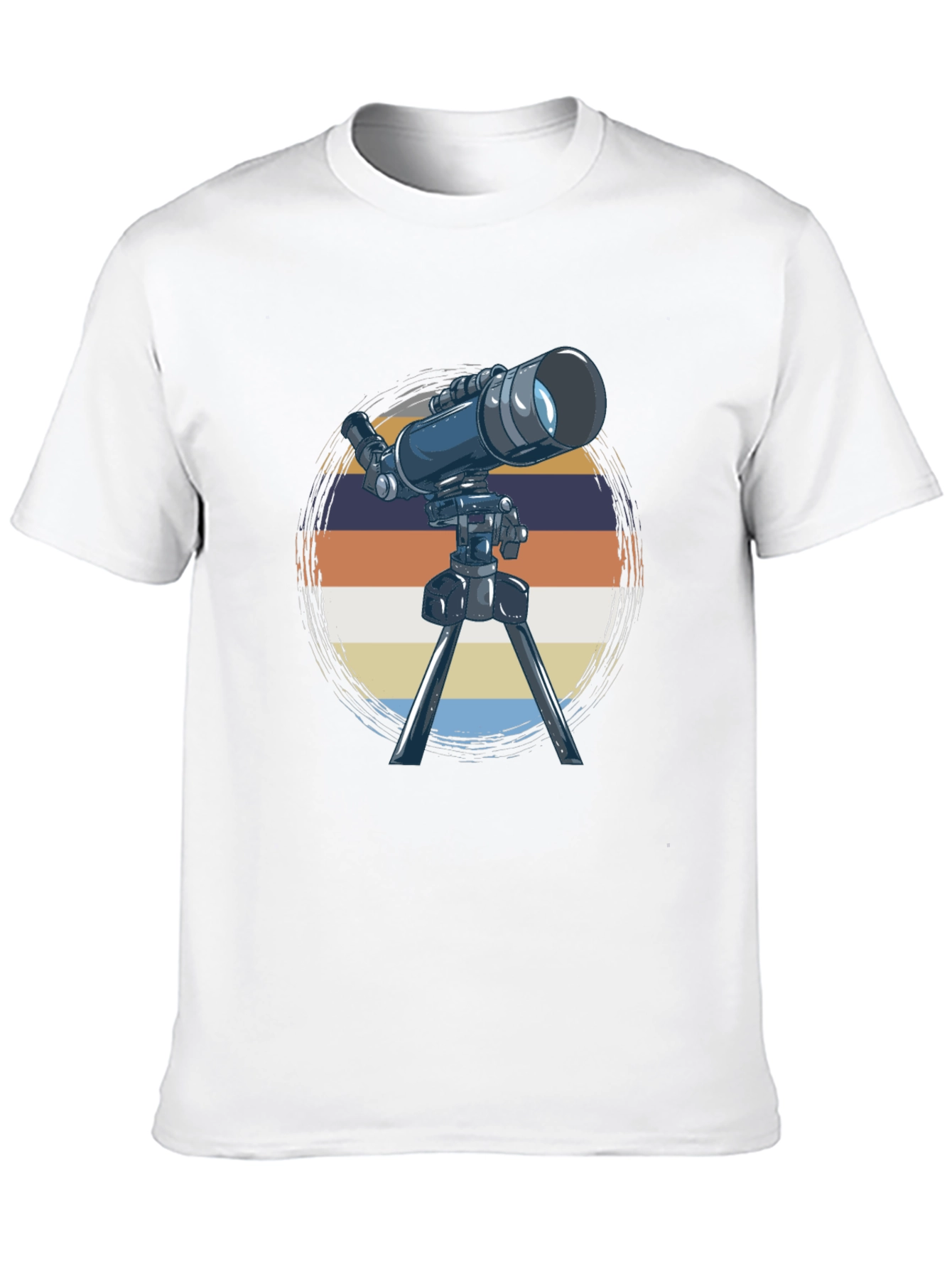 Telescope Graphic Tee - Stargazer Astronomy Shirt