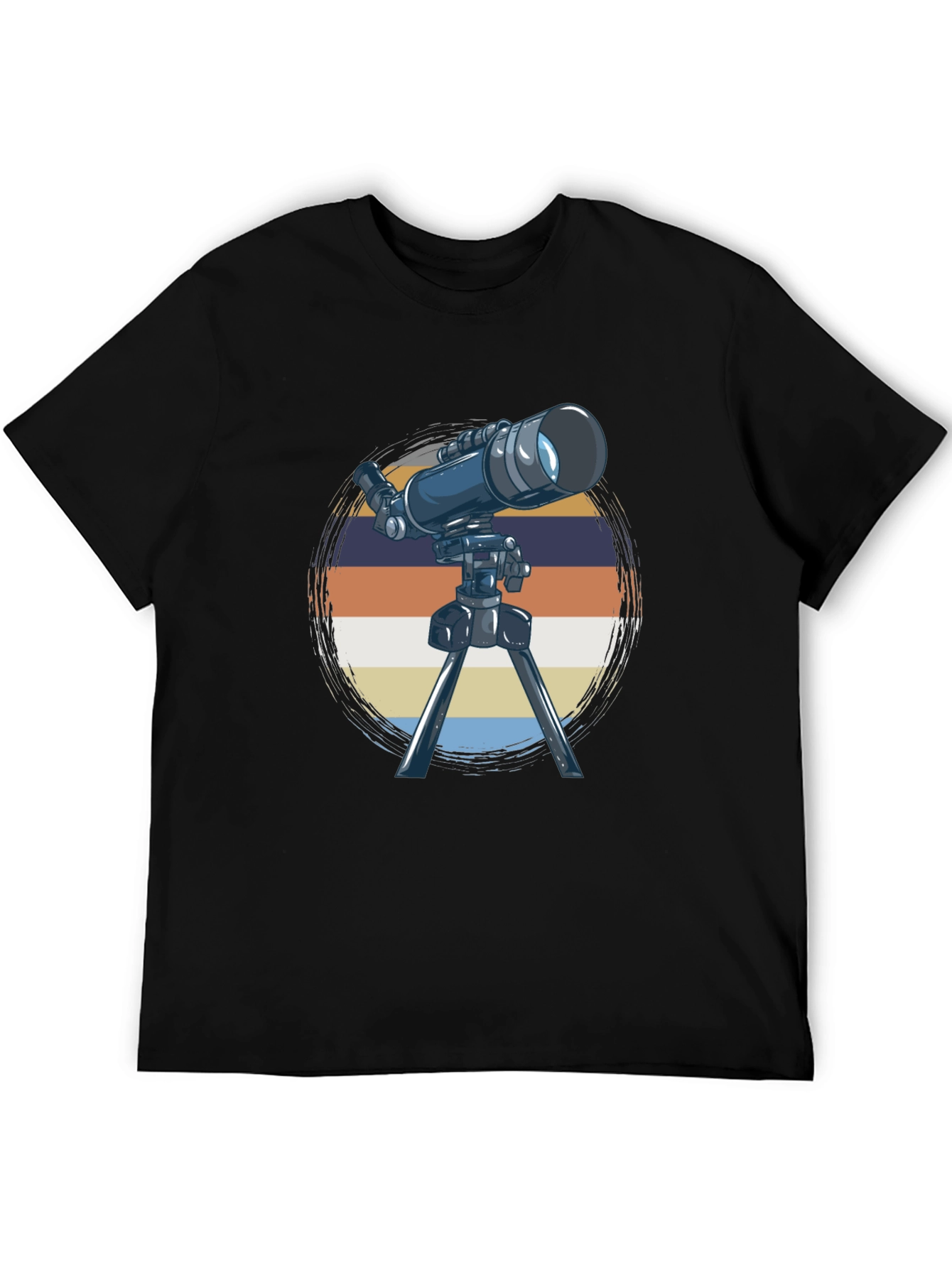 Telescope Graphic Tee - Stargazer Astronomy Shirt