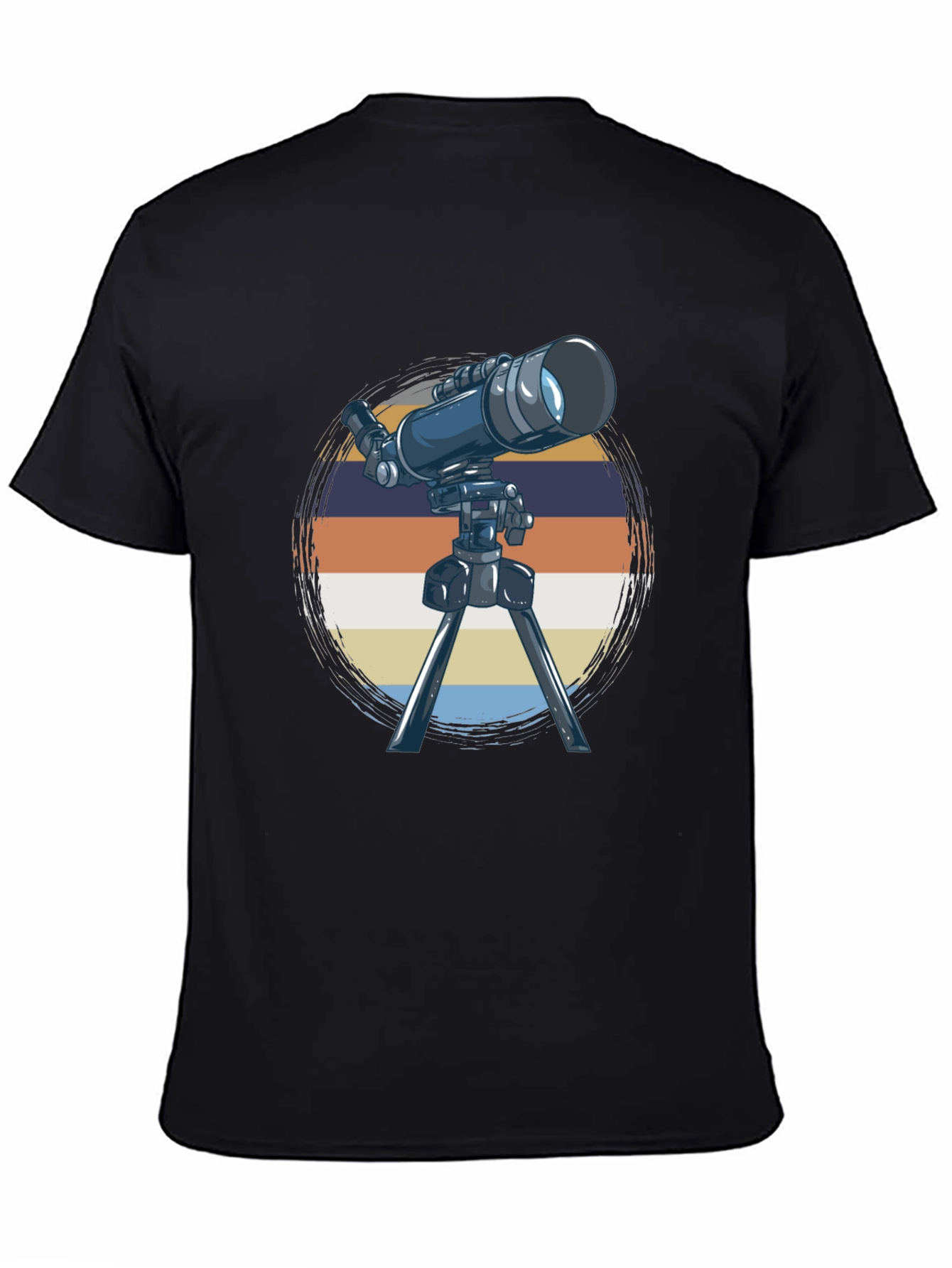 Telescope Graphic Tee - Stargazer Astronomy Shirt