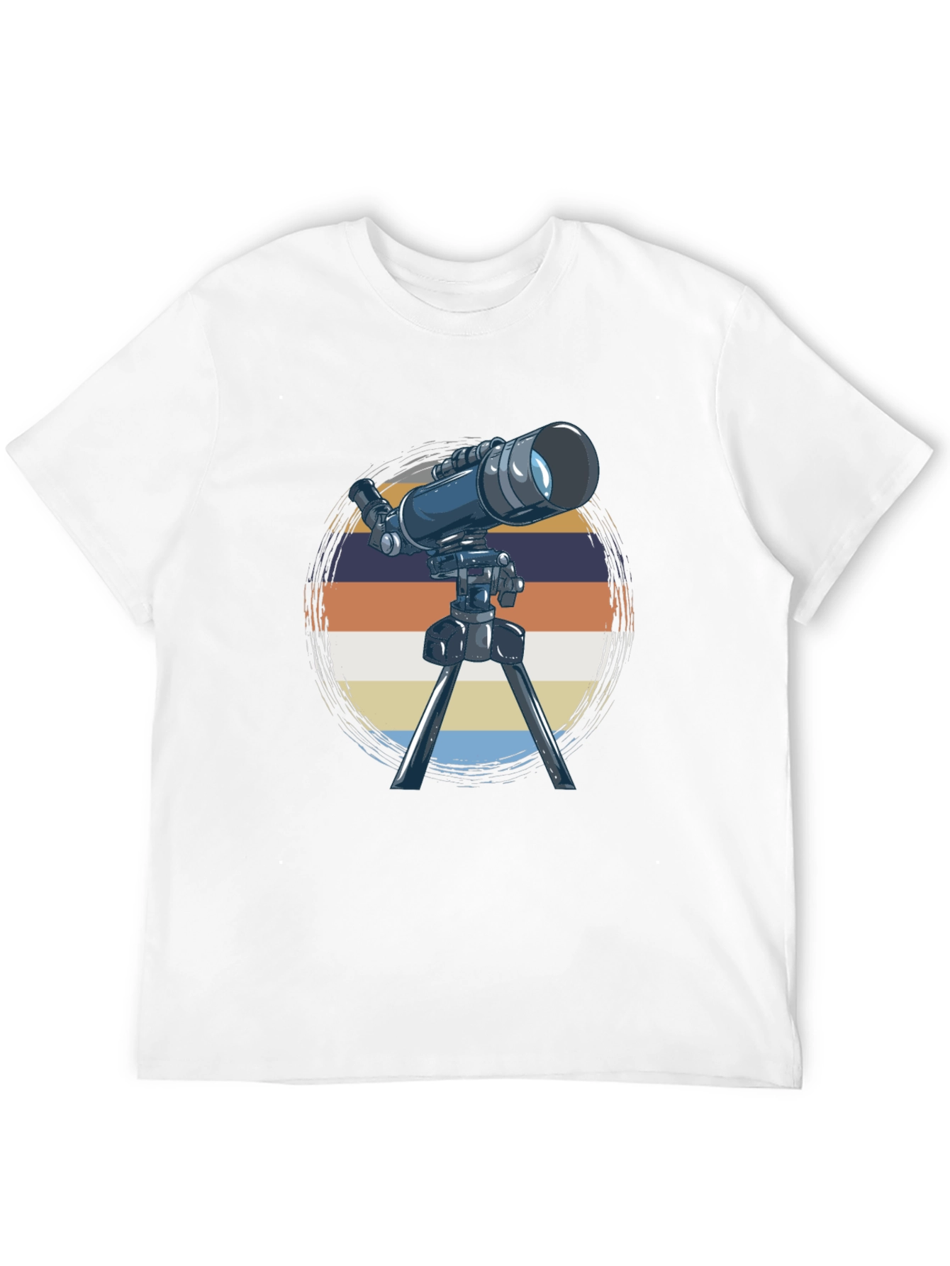 Telescope Graphic Tee - Stargazer Astronomy Shirt