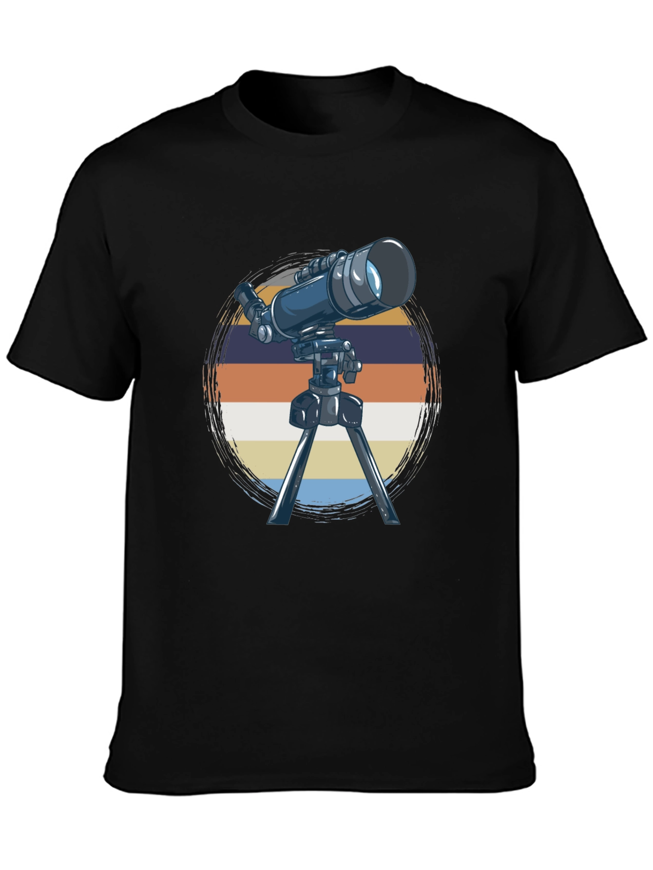 Telescope Graphic Tee - Stargazer Astronomy Shirt