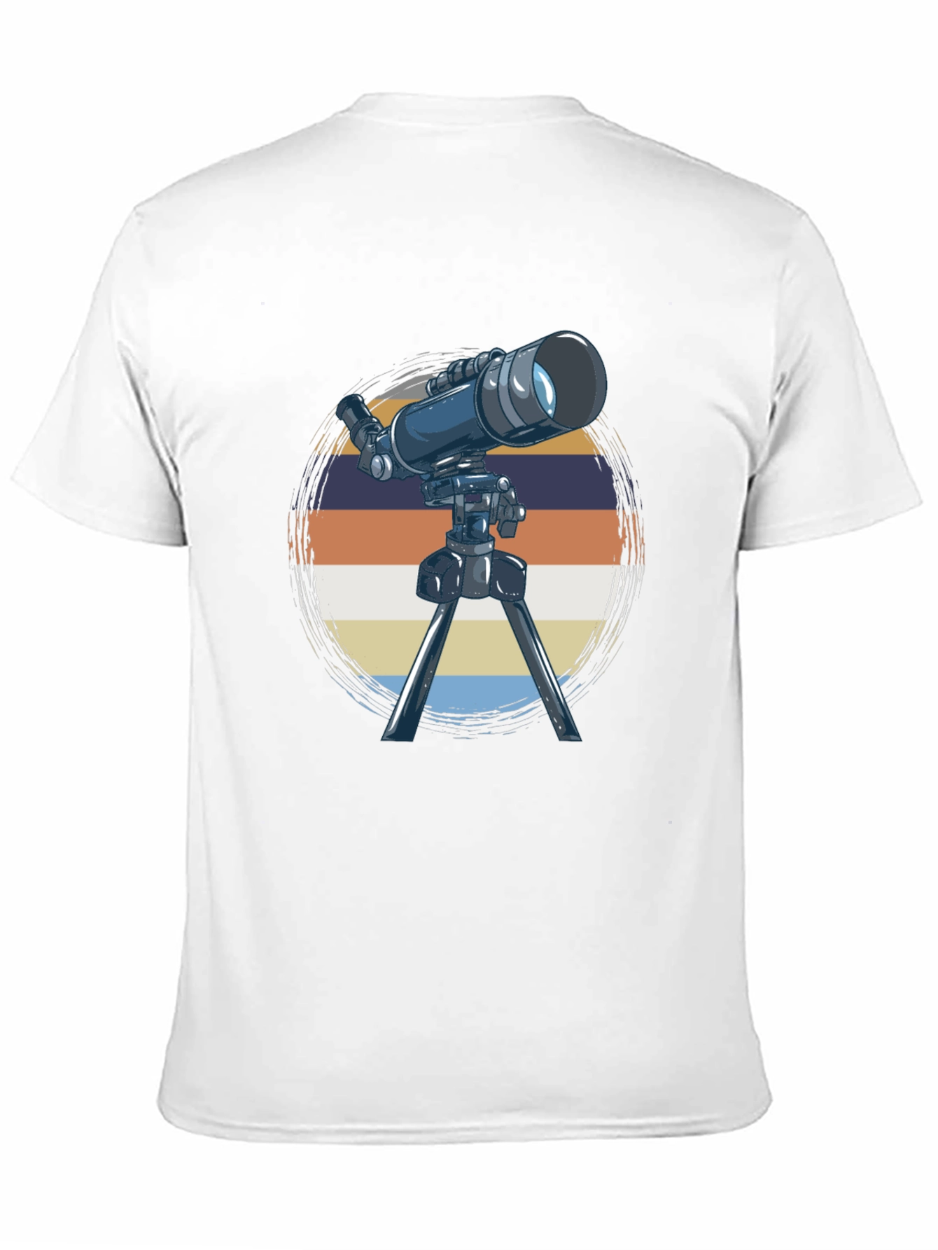 Telescope Graphic Tee - Stargazer Astronomy Shirt