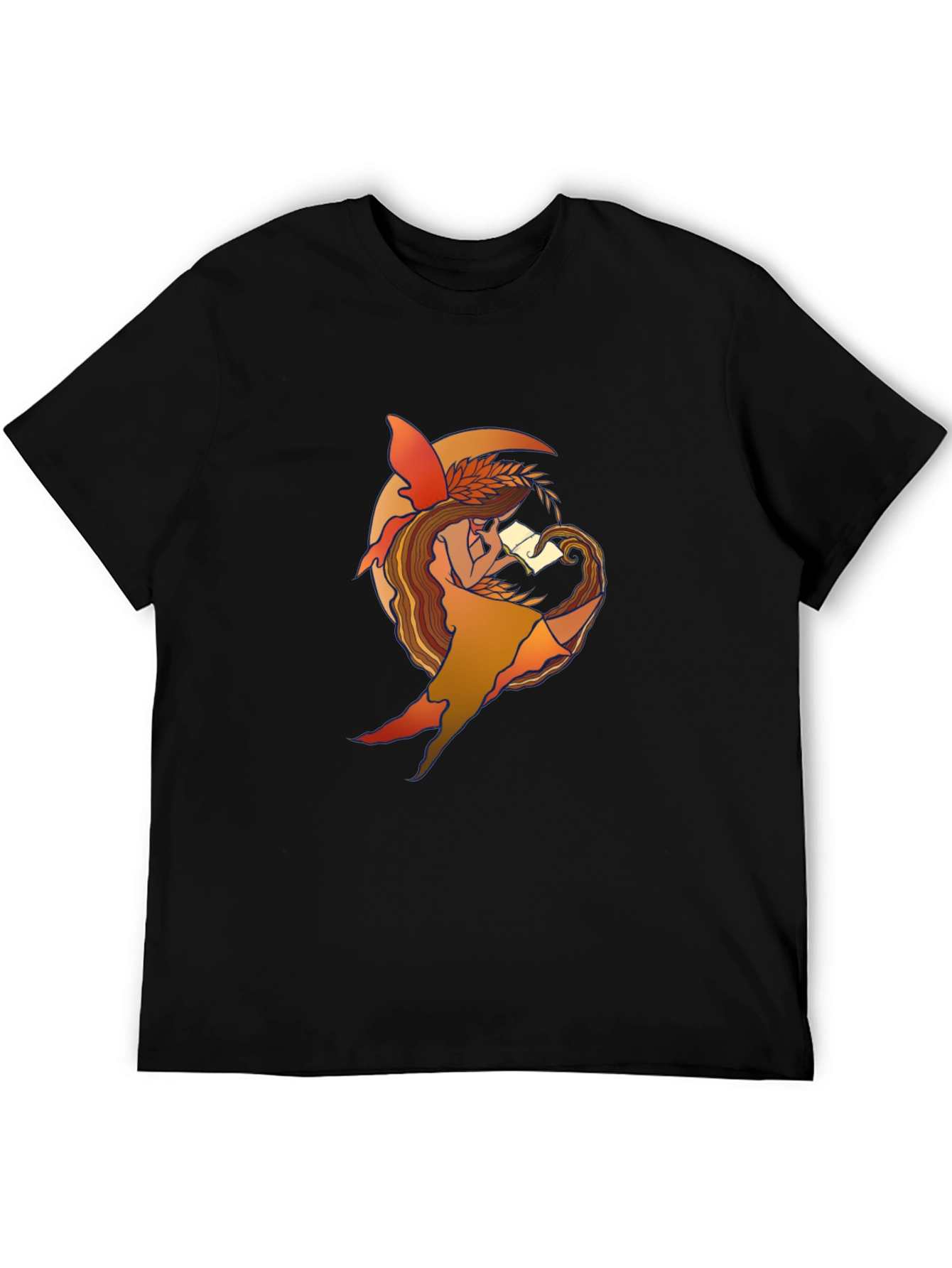 Fantasy Fairy Reading T-Shirt