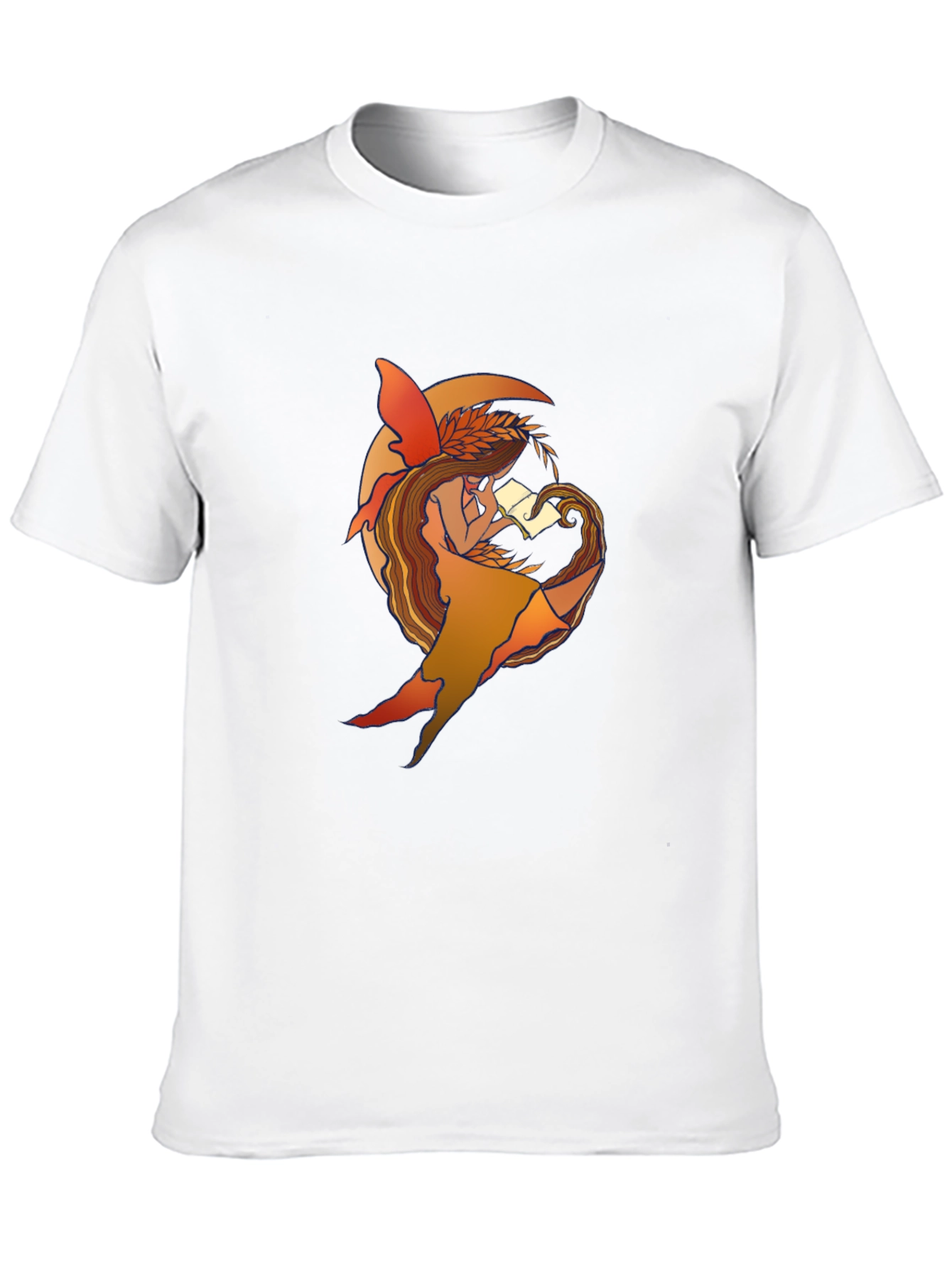 Fantasy Fairy Reading T-Shirt
