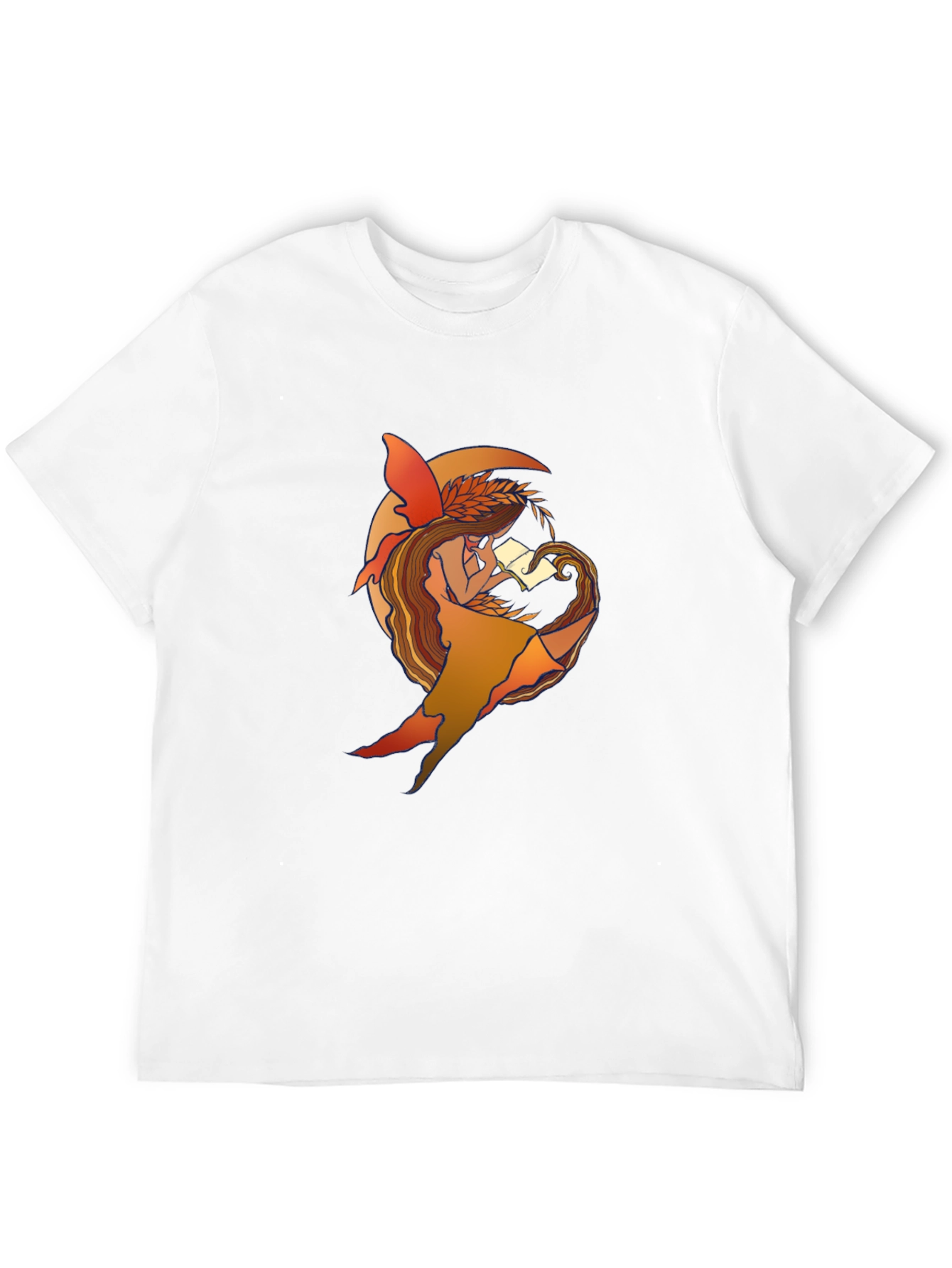 Fantasy Fairy Reading T-Shirt