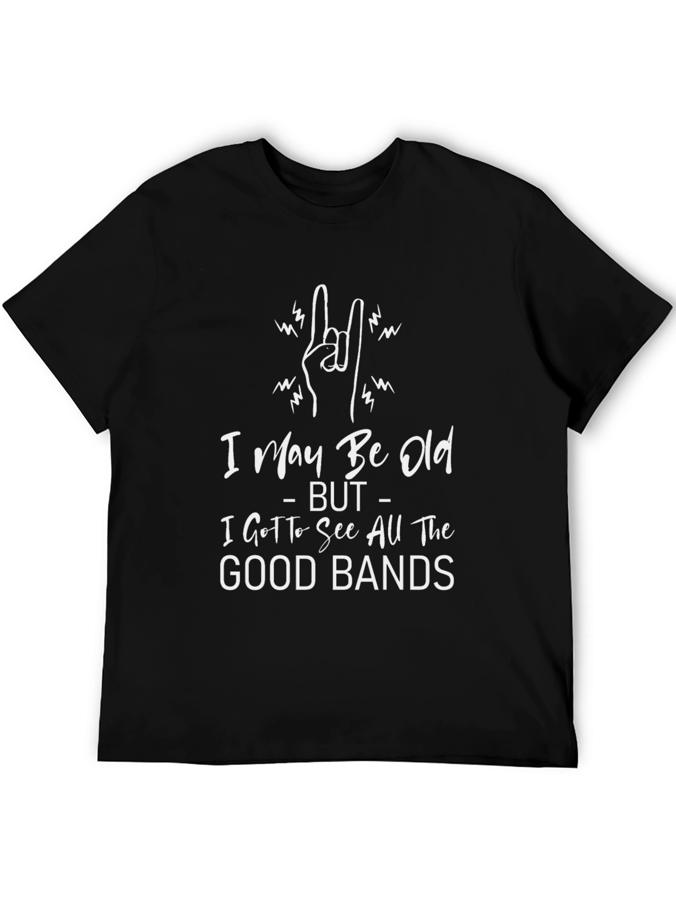 I May Be Old T-Shirt - Rock On Design
