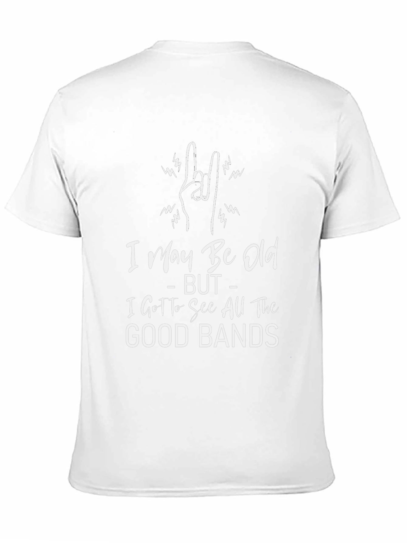 I May Be Old T-Shirt - Rock On Design