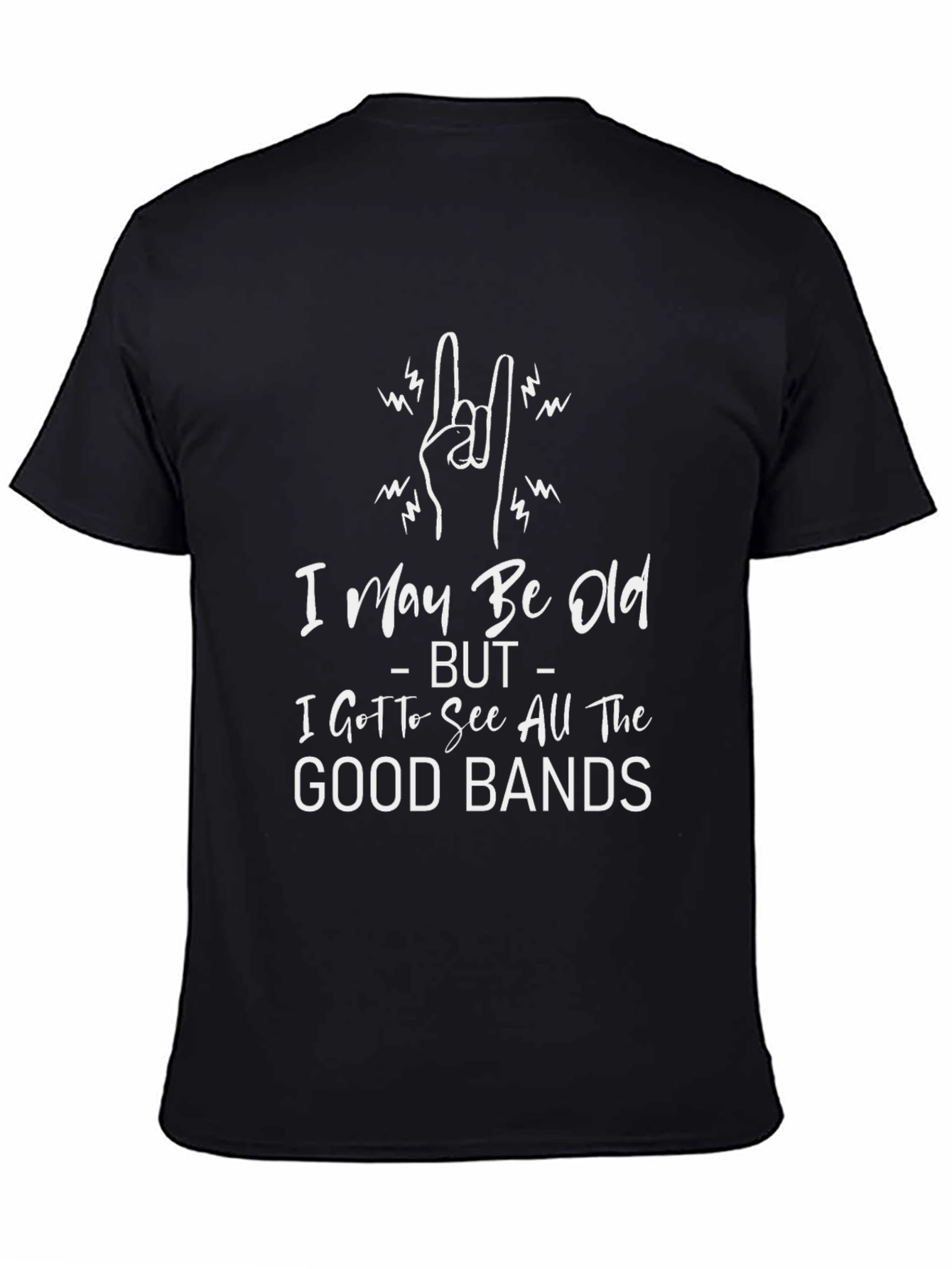 I May Be Old T-Shirt - Rock On Design