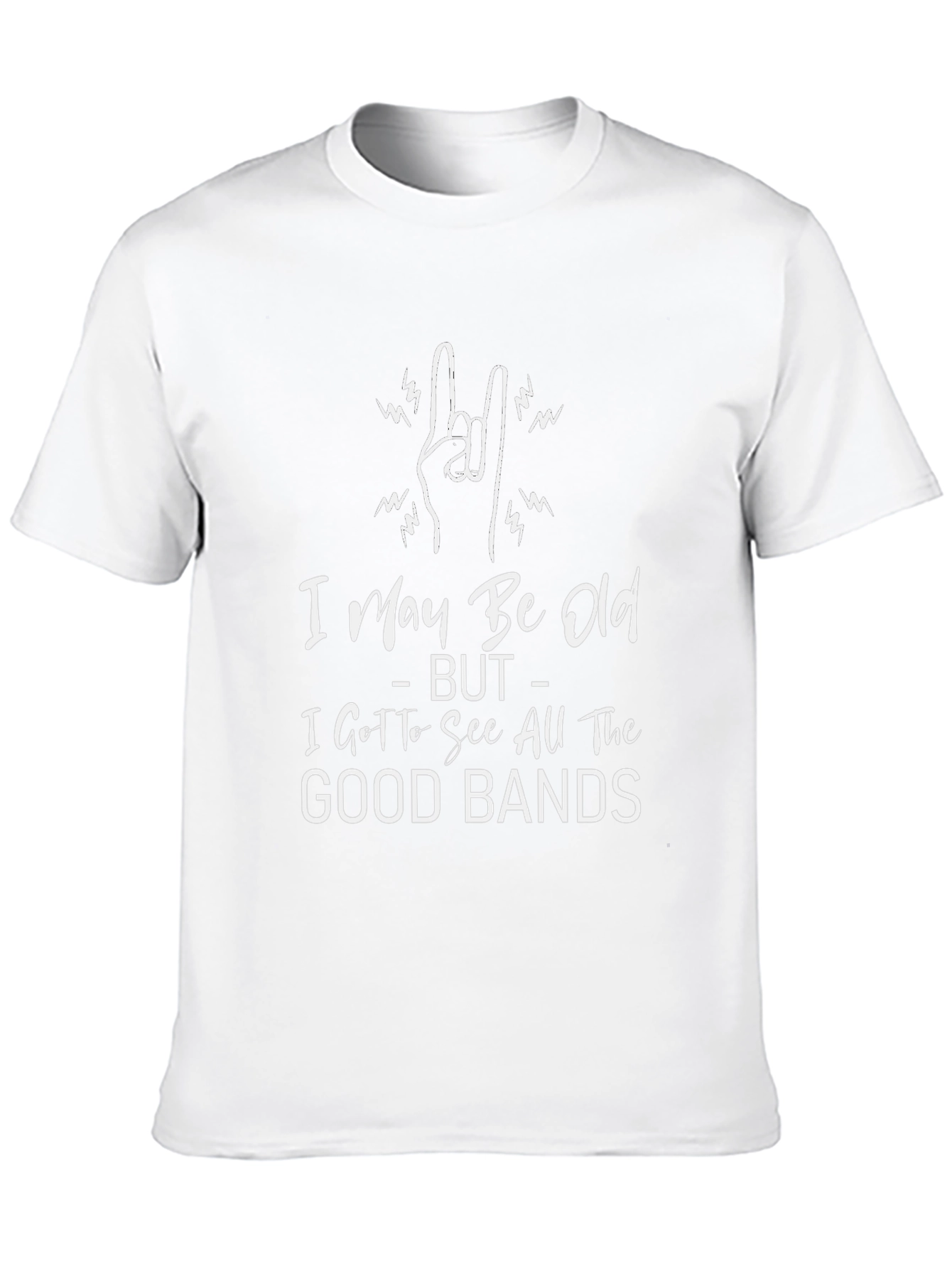 I May Be Old T-Shirt - Rock On Design